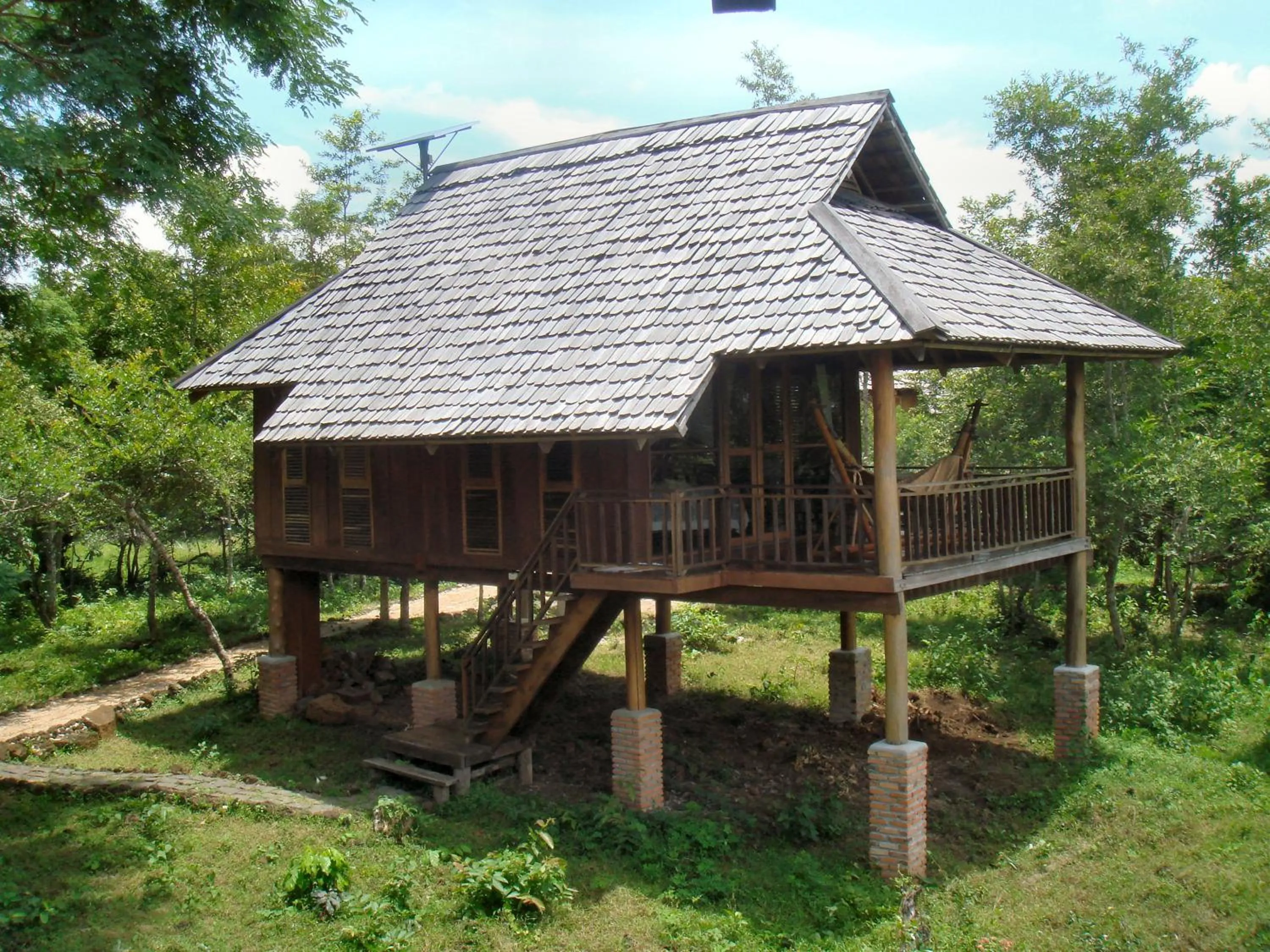 Bird's eye view in Kingfisher Ecolodge