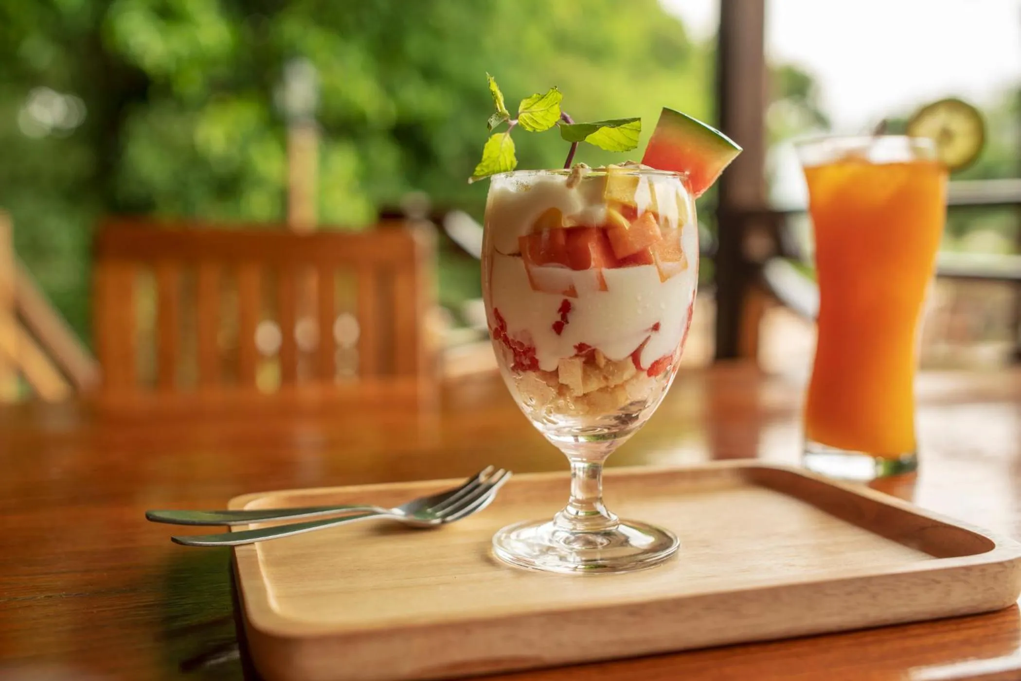 Lunch in Kingfisher Ecolodge