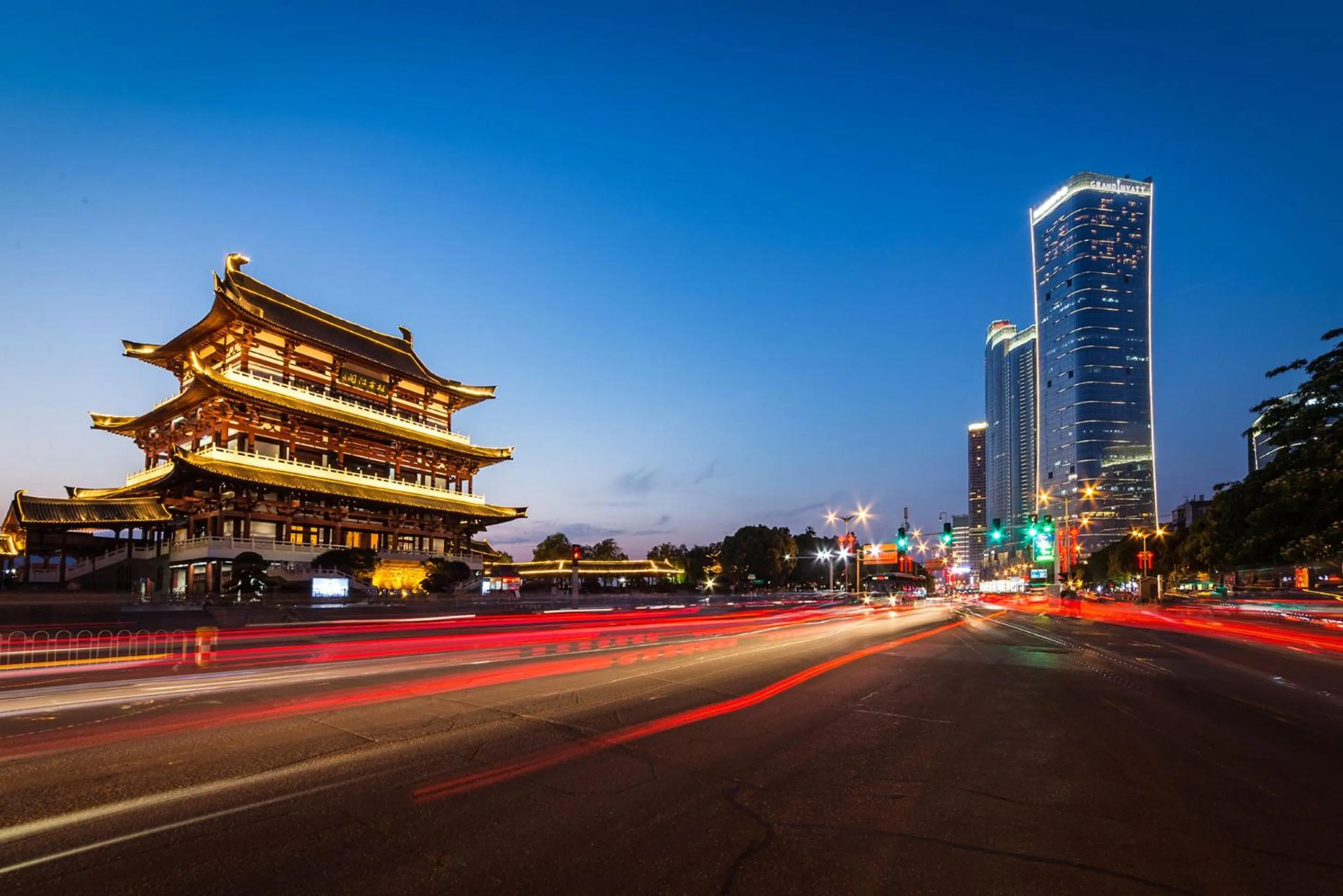 Property building in Grand Hyatt Changsha