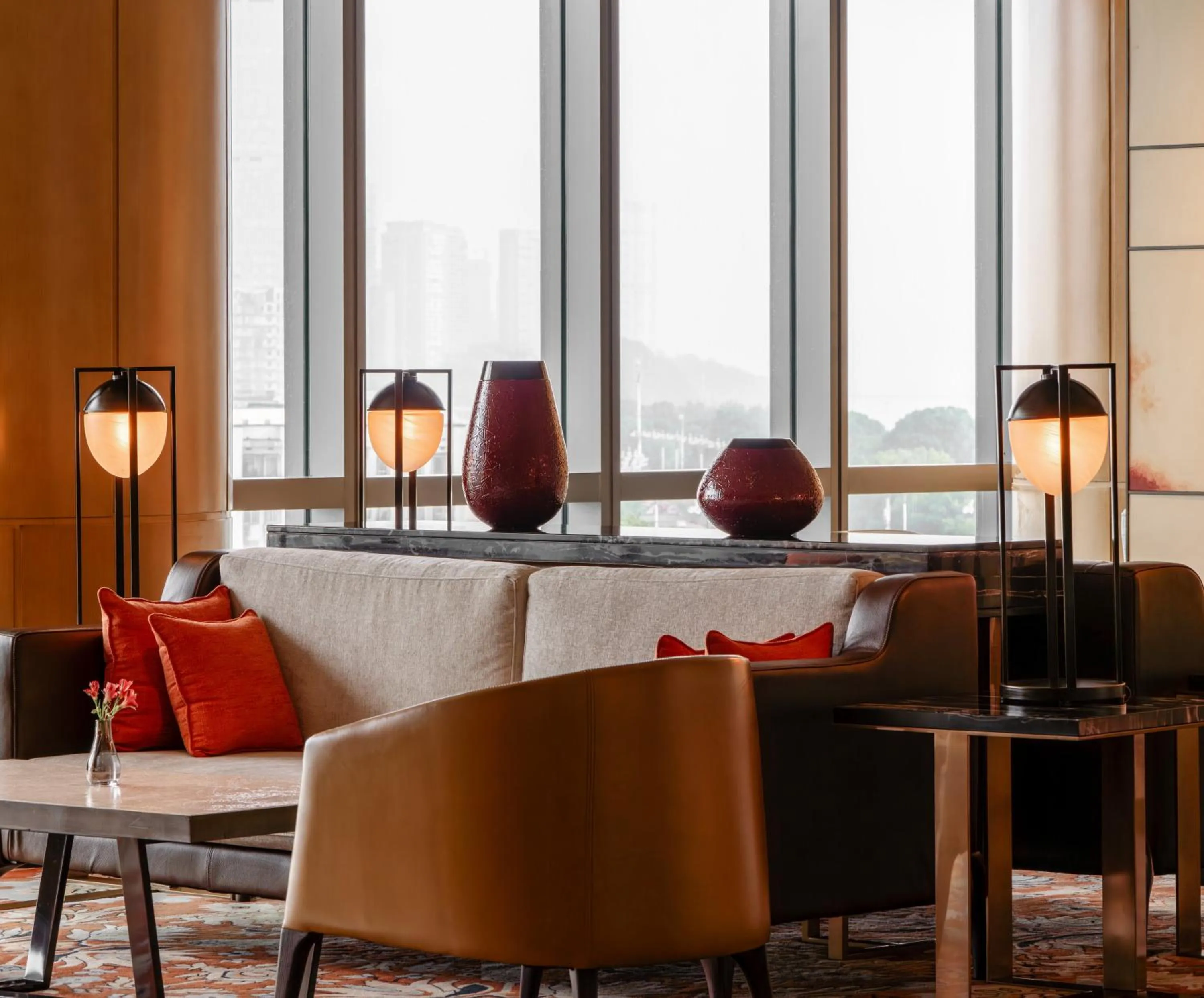 Lounge or bar in Grand Hyatt Changsha
