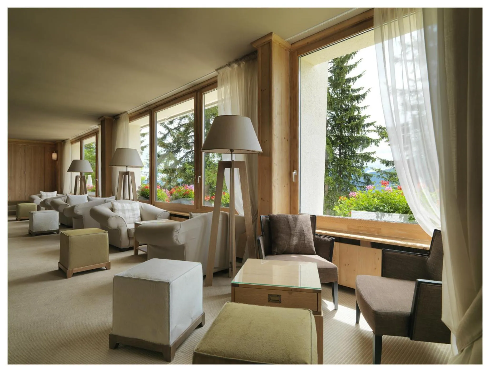 Seating area in Hotel Royal