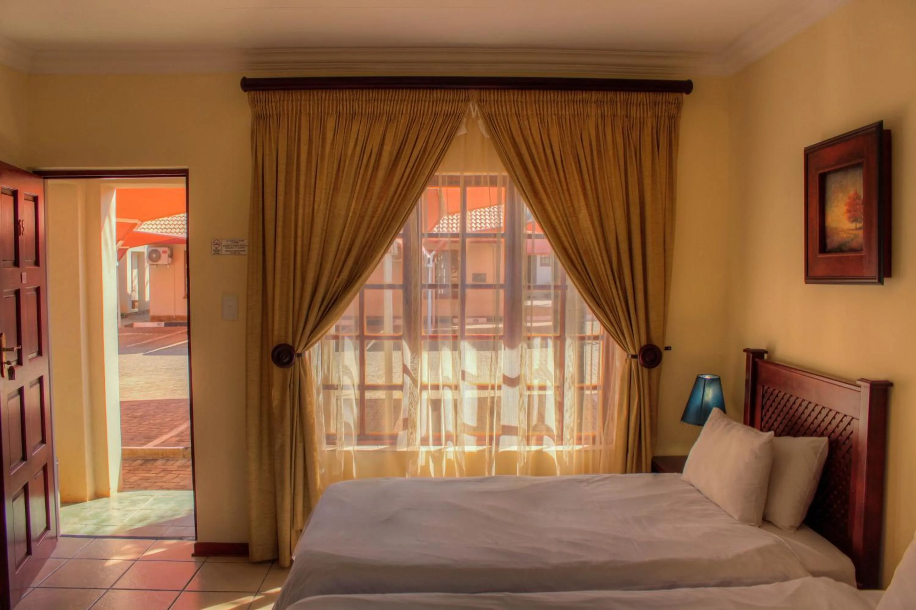 Bed in Marlot Guest House