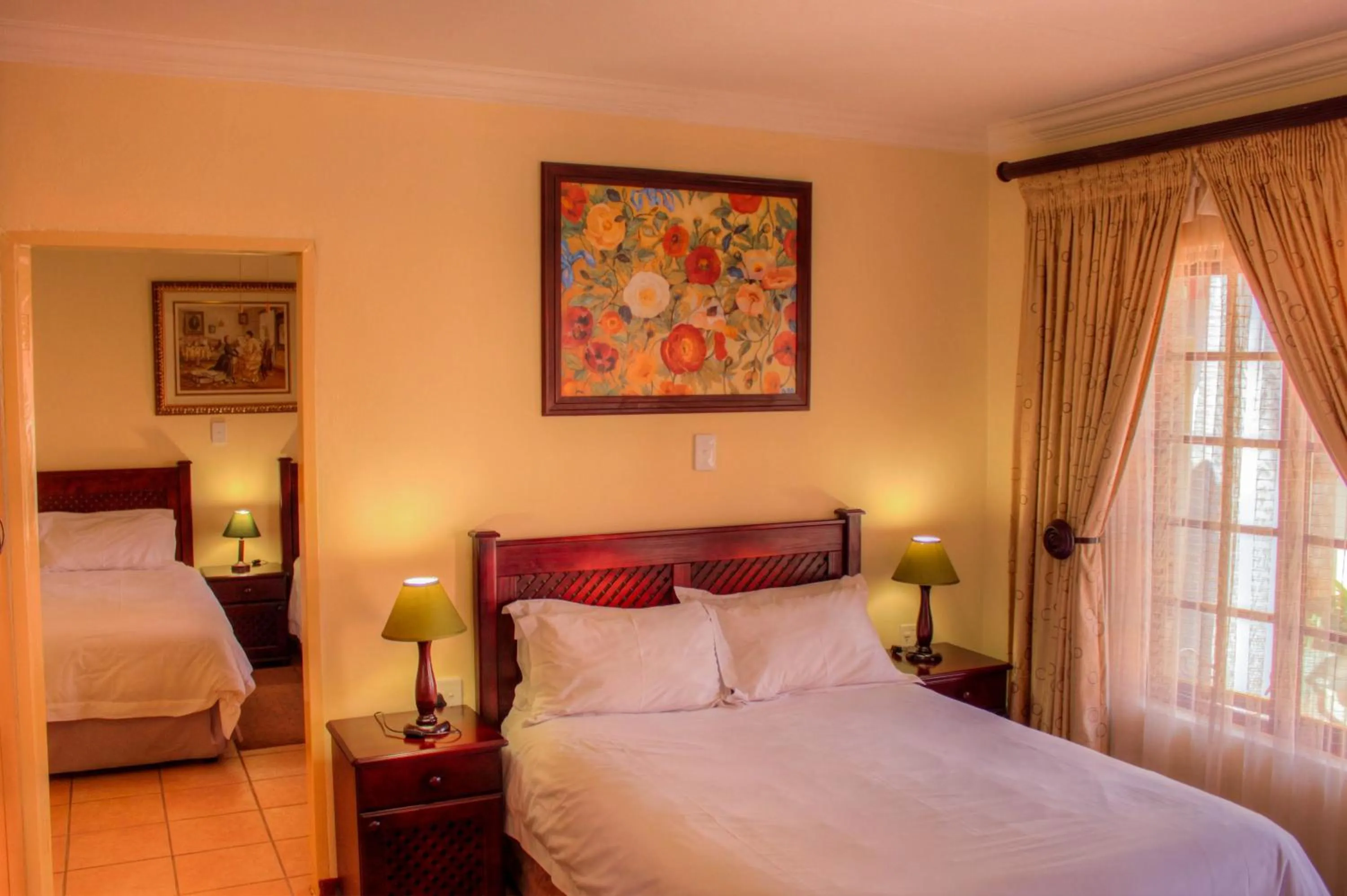 Bed in Marlot Guest House