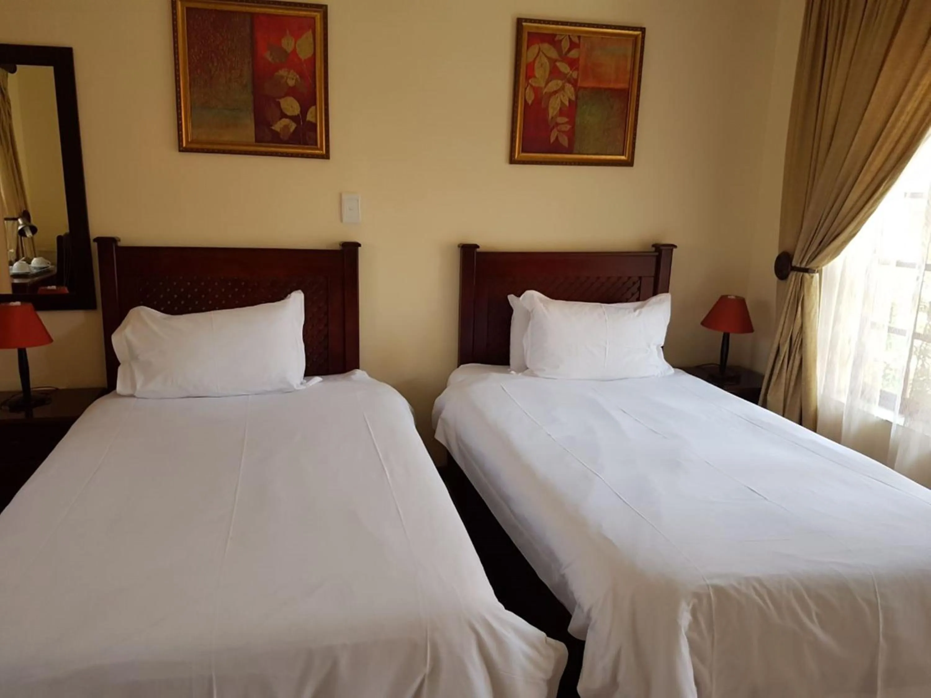 Bed in Marlot Guest House