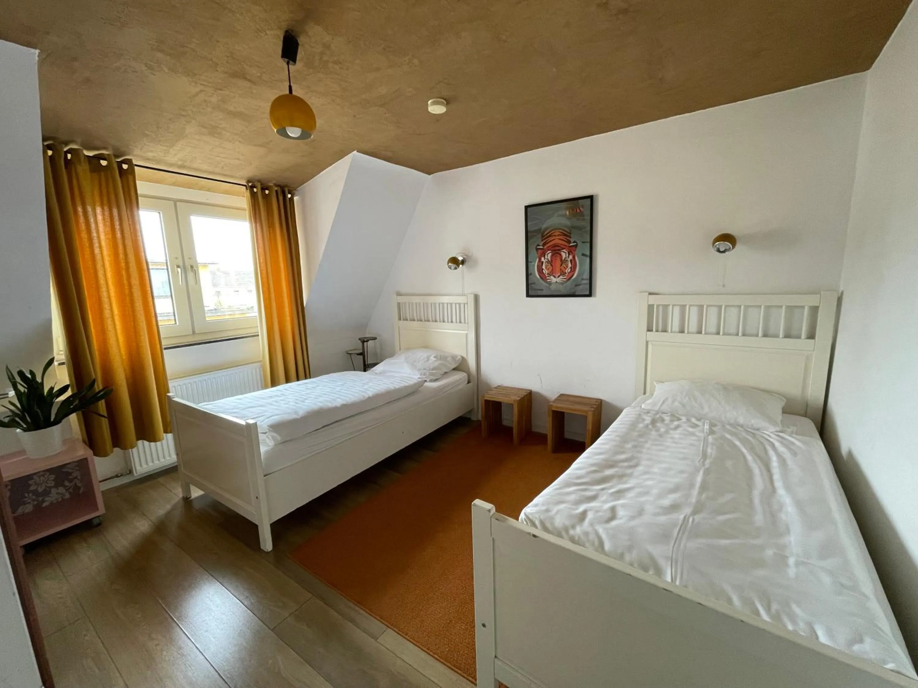 Bed in Weltempfänger Backpacker Hostel