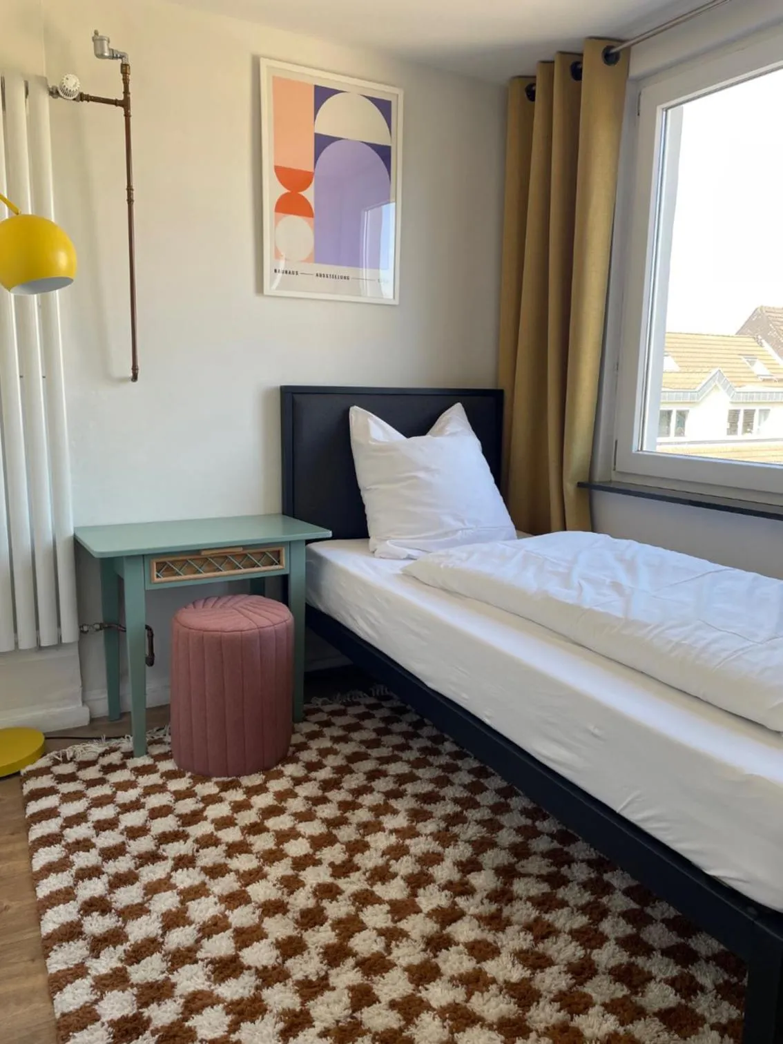 Bed in Weltempfänger Backpacker Hostel