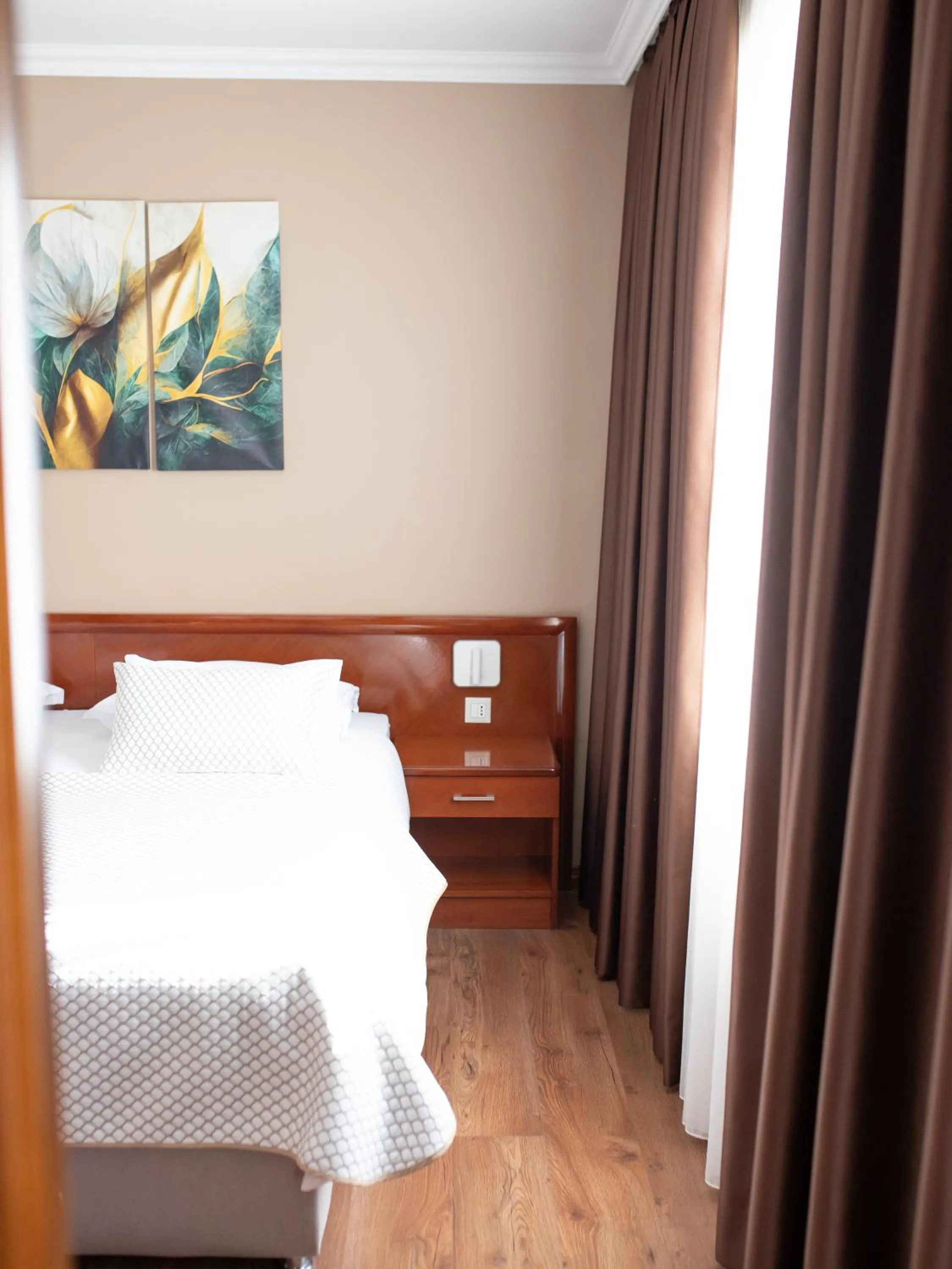 Bed in Hotel Bristol