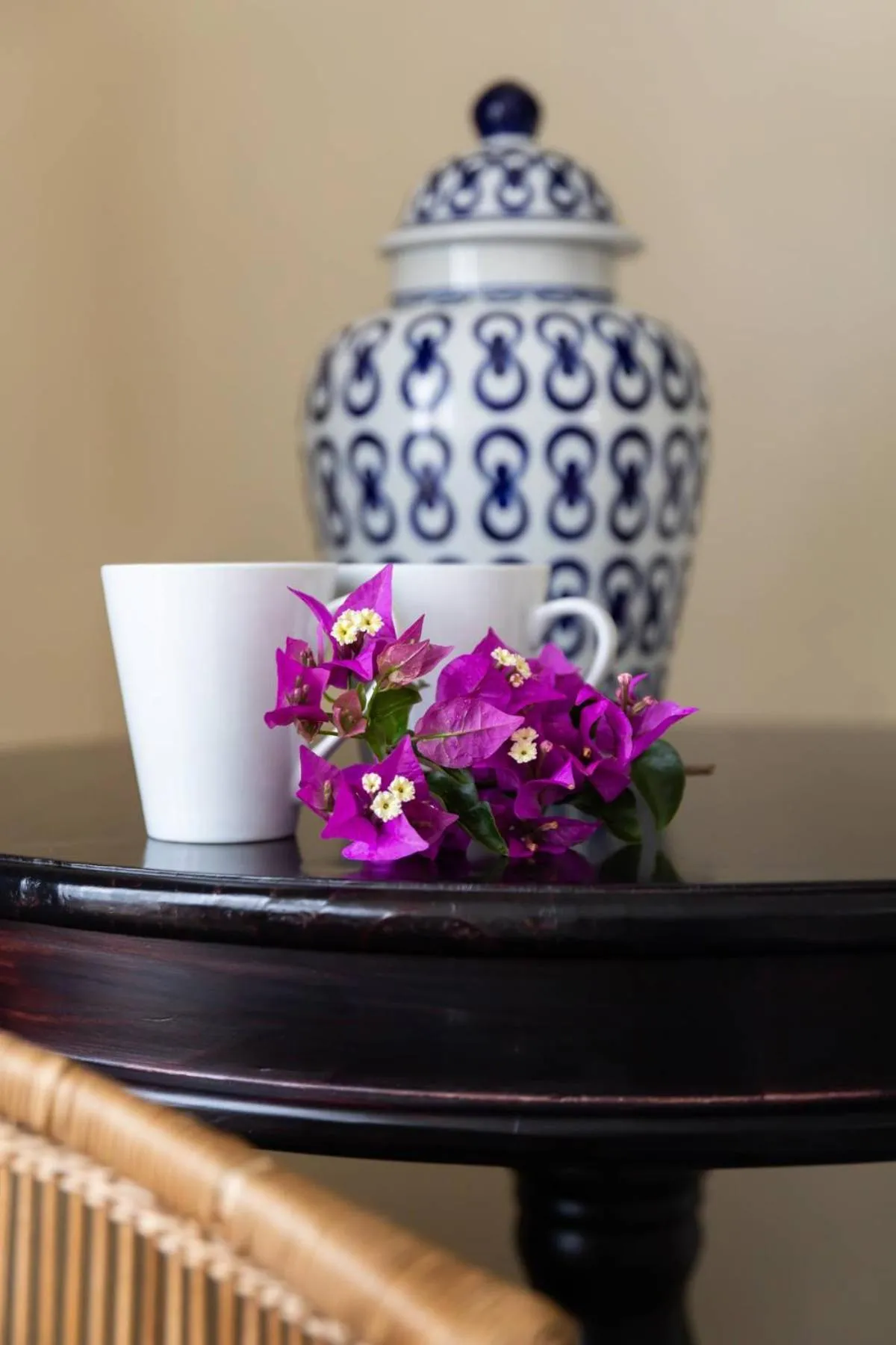 Decorative detail in Oliver's Bed and Breakfast