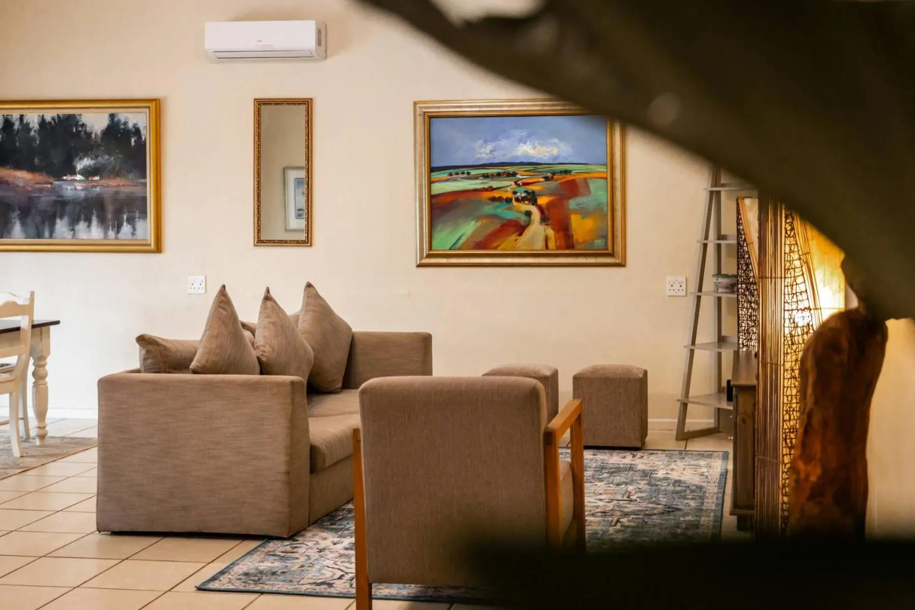 Living room in Oliver's Bed and Breakfast