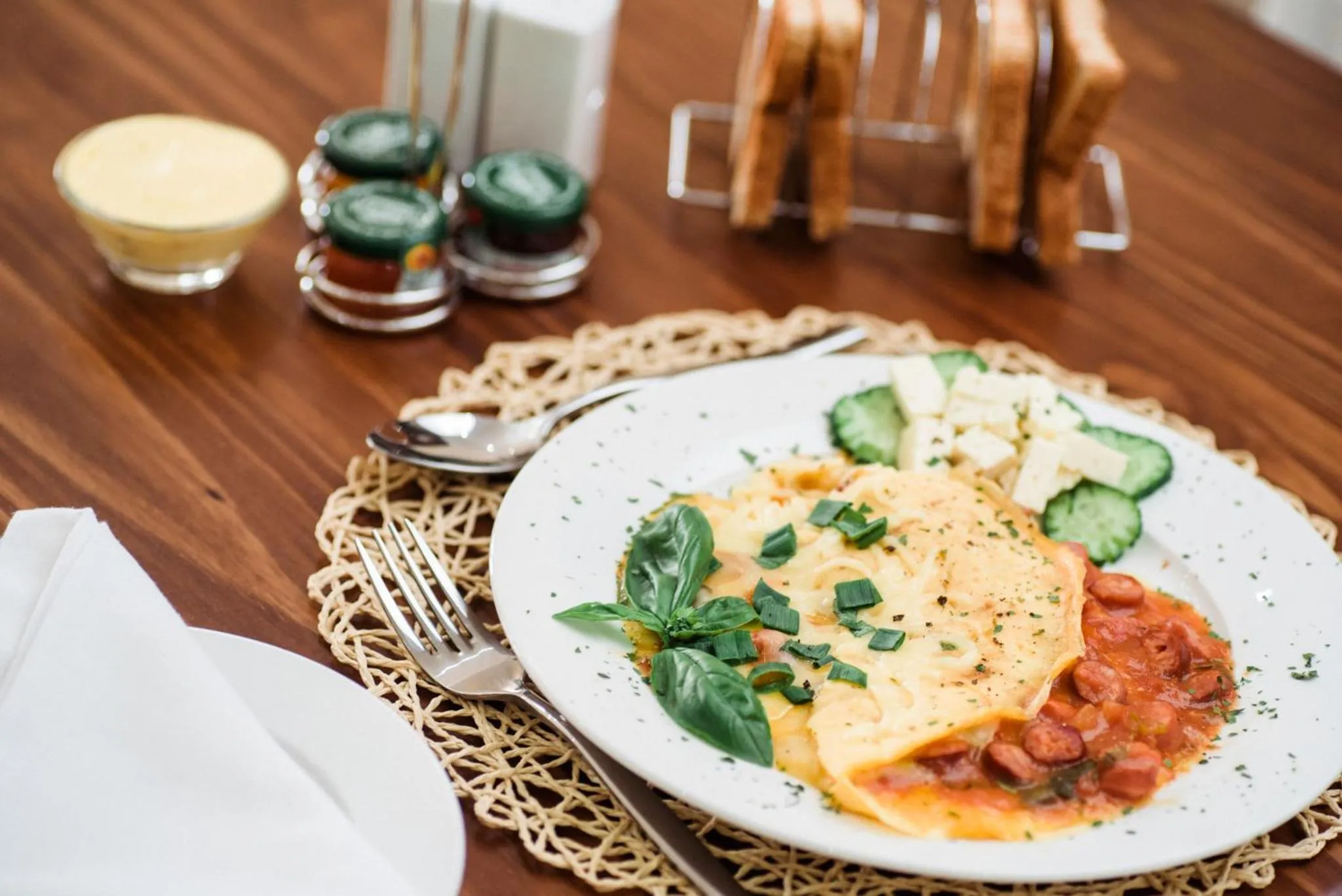 Breakfast in Oliver's Bed and Breakfast