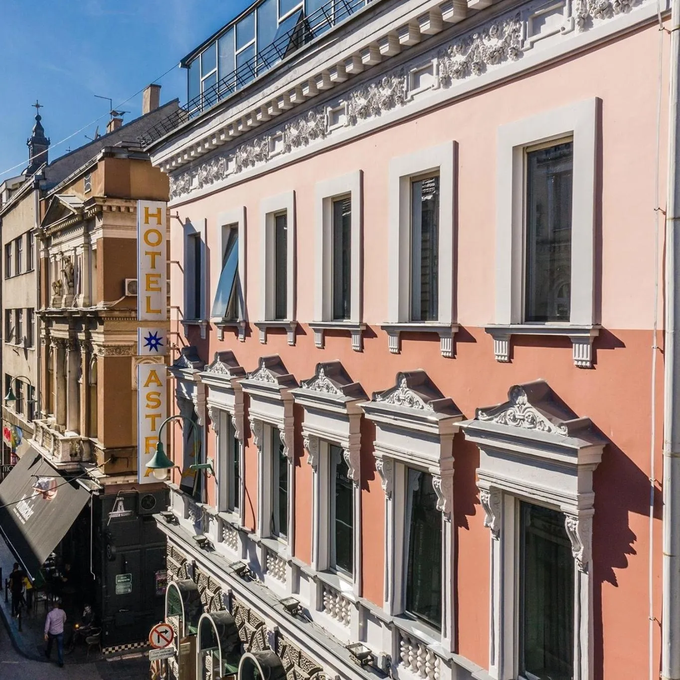 Property building in Hotel Astra