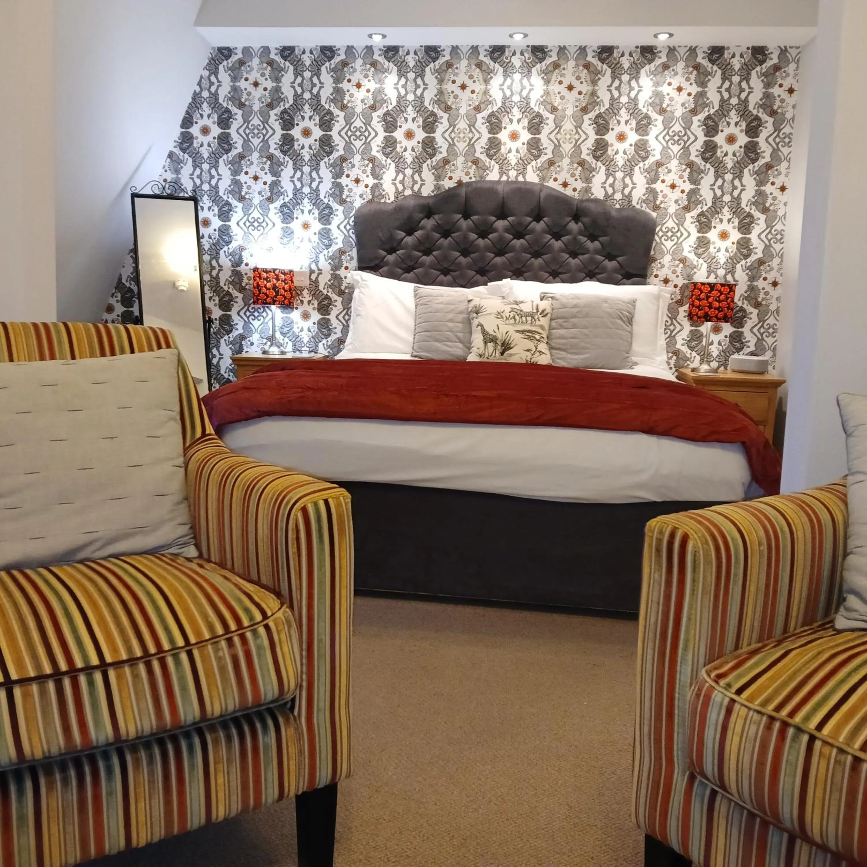 Bedroom, Bed in The Briarfields