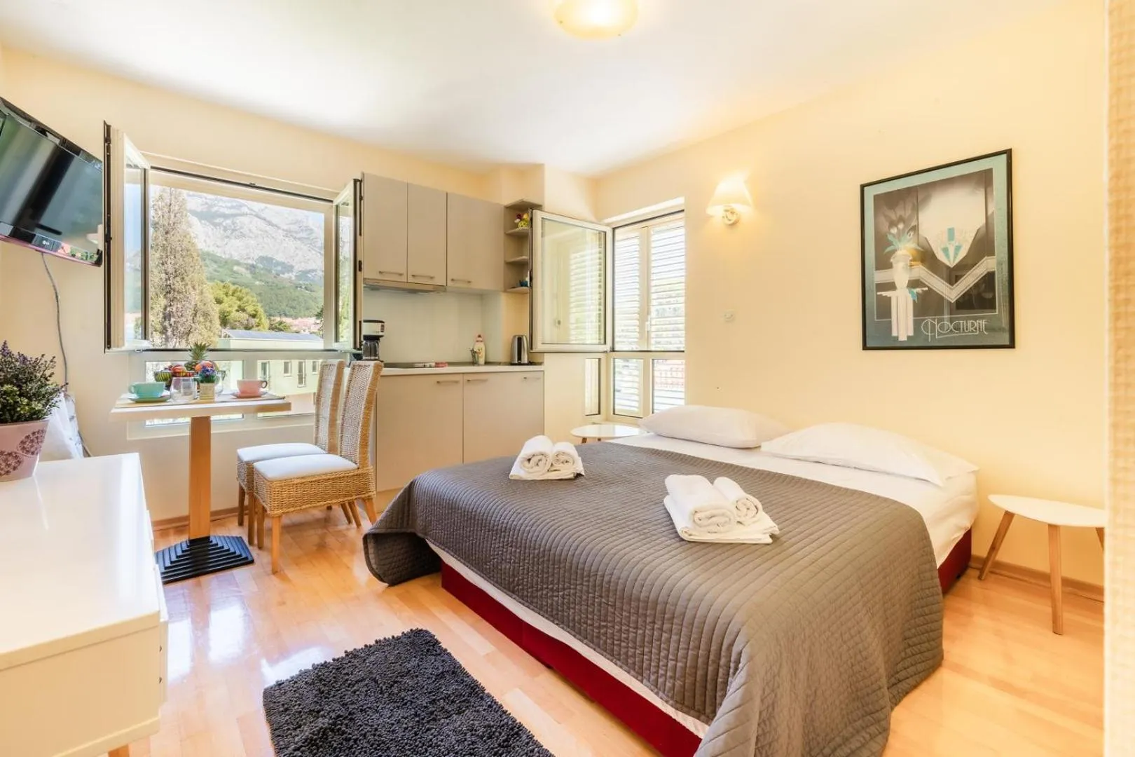 Bed in Apartel Park Osejava