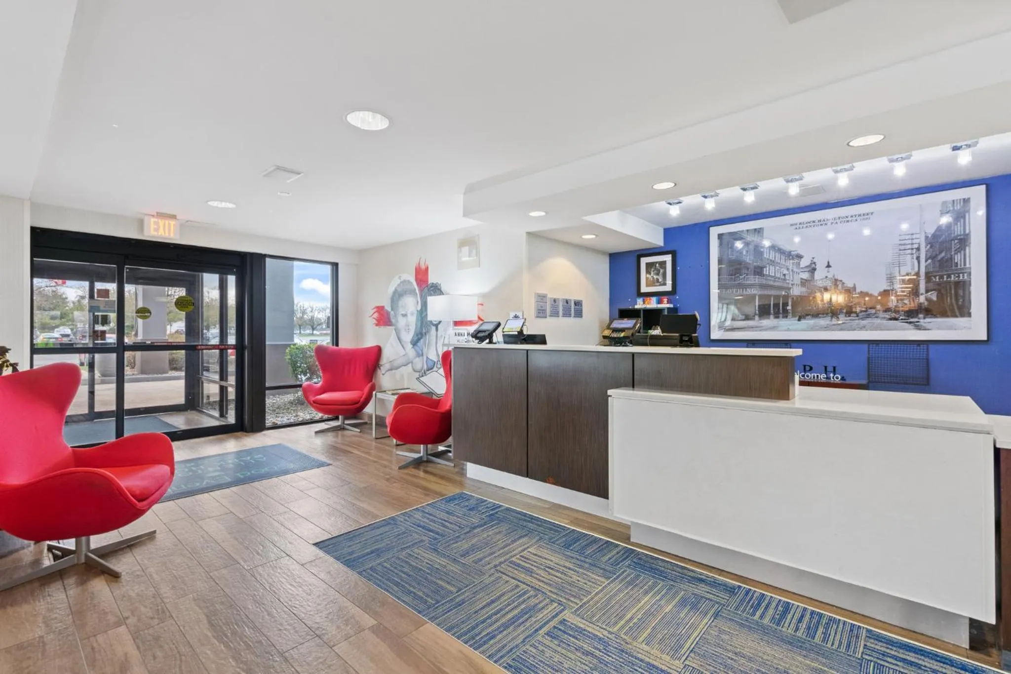 Lobby or reception in Allentown Park Hotel by The Red Collection