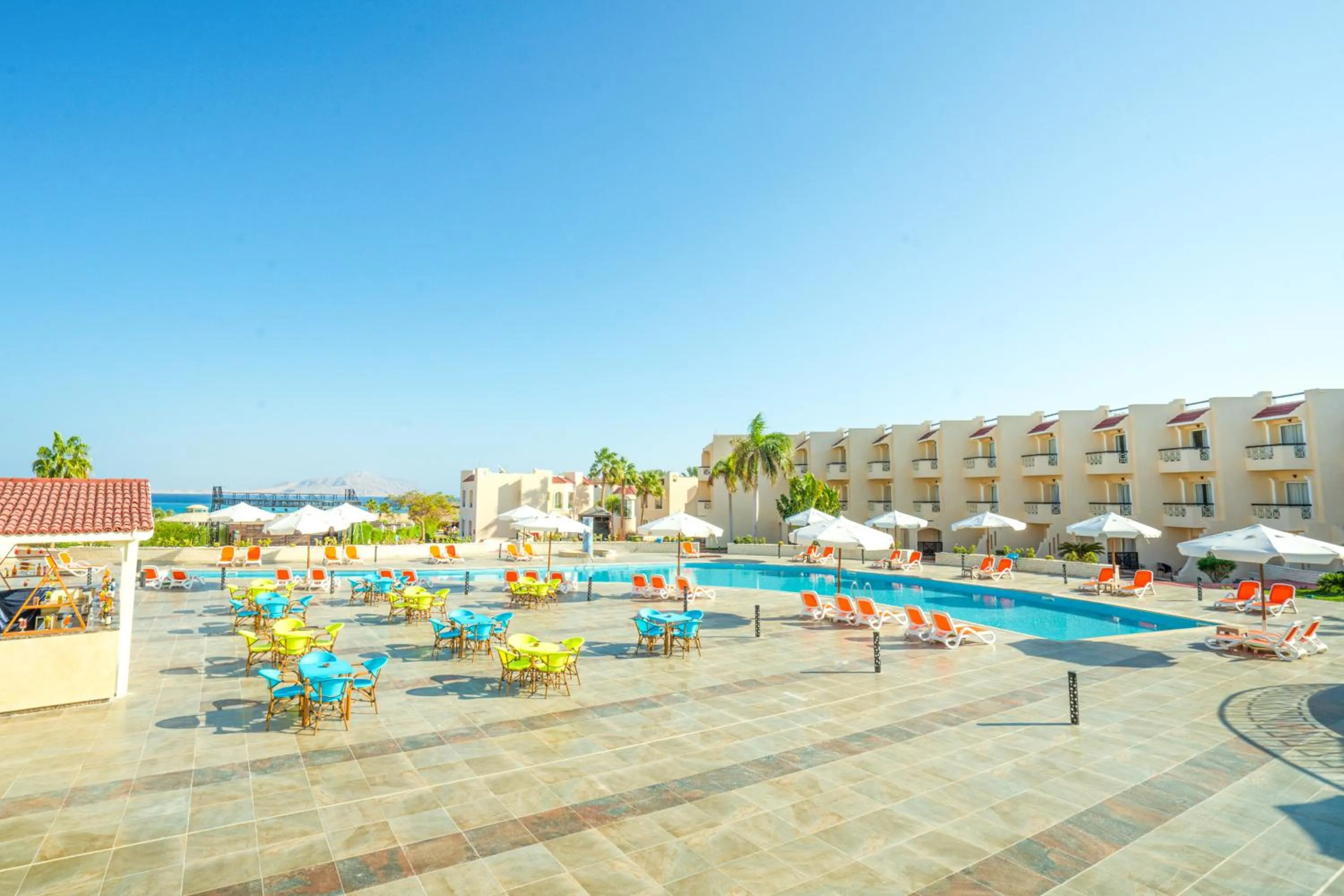 Pool view in Ivy Cyrene Sharm Resort Adults Friendly Plus 13