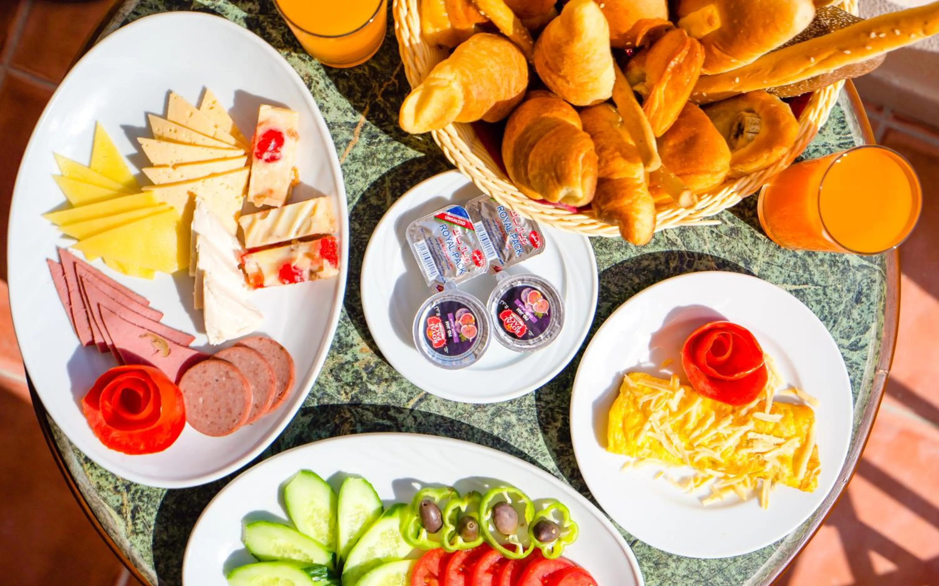Continental breakfast in Ivy Cyrene Sharm Resort Adults Friendly Plus 13