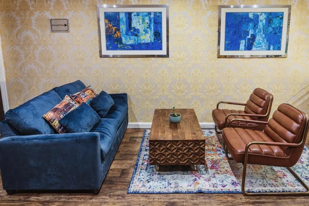 Lounge or bar in Hotel De Normandie