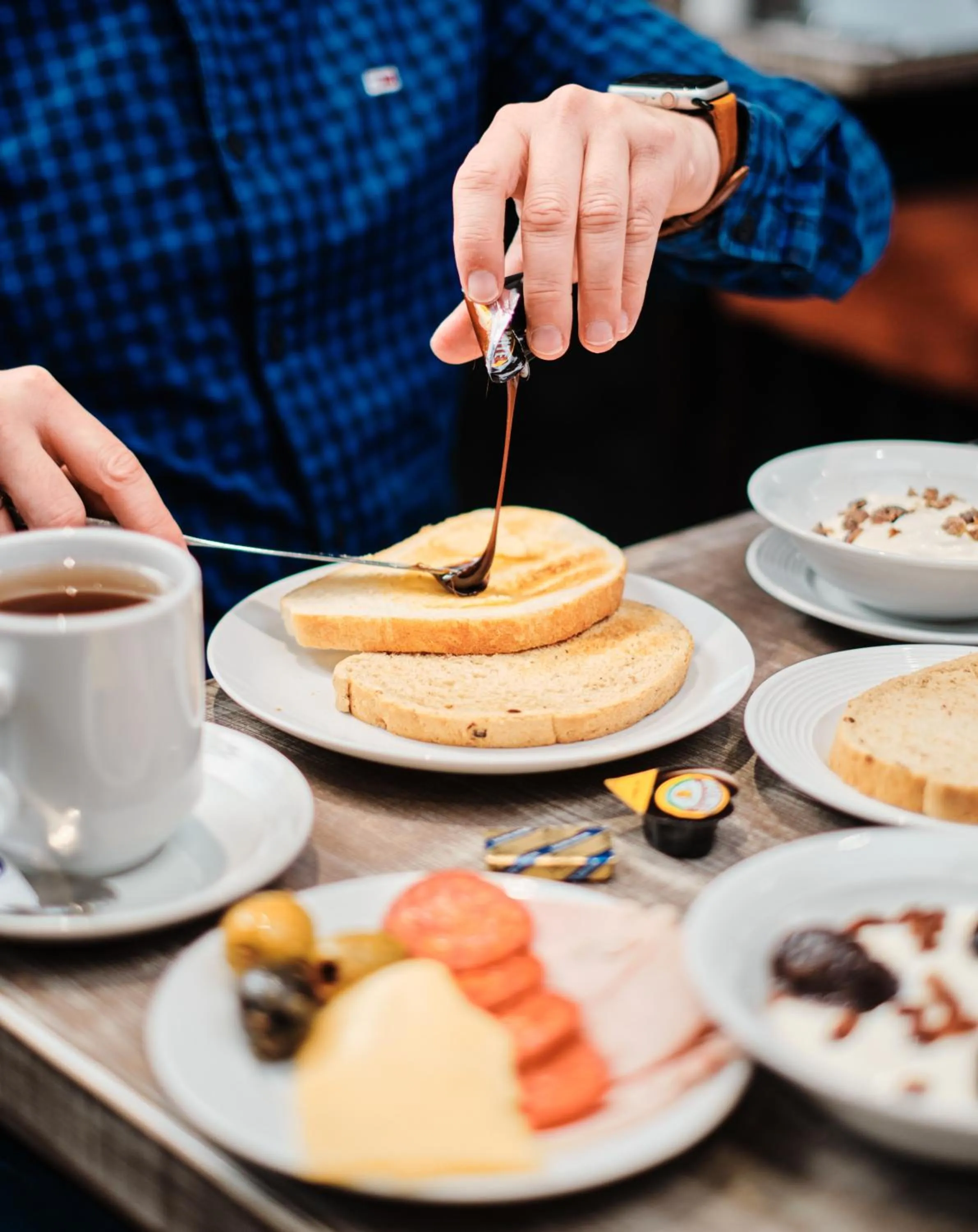 Breakfast in Hotel De Normandie