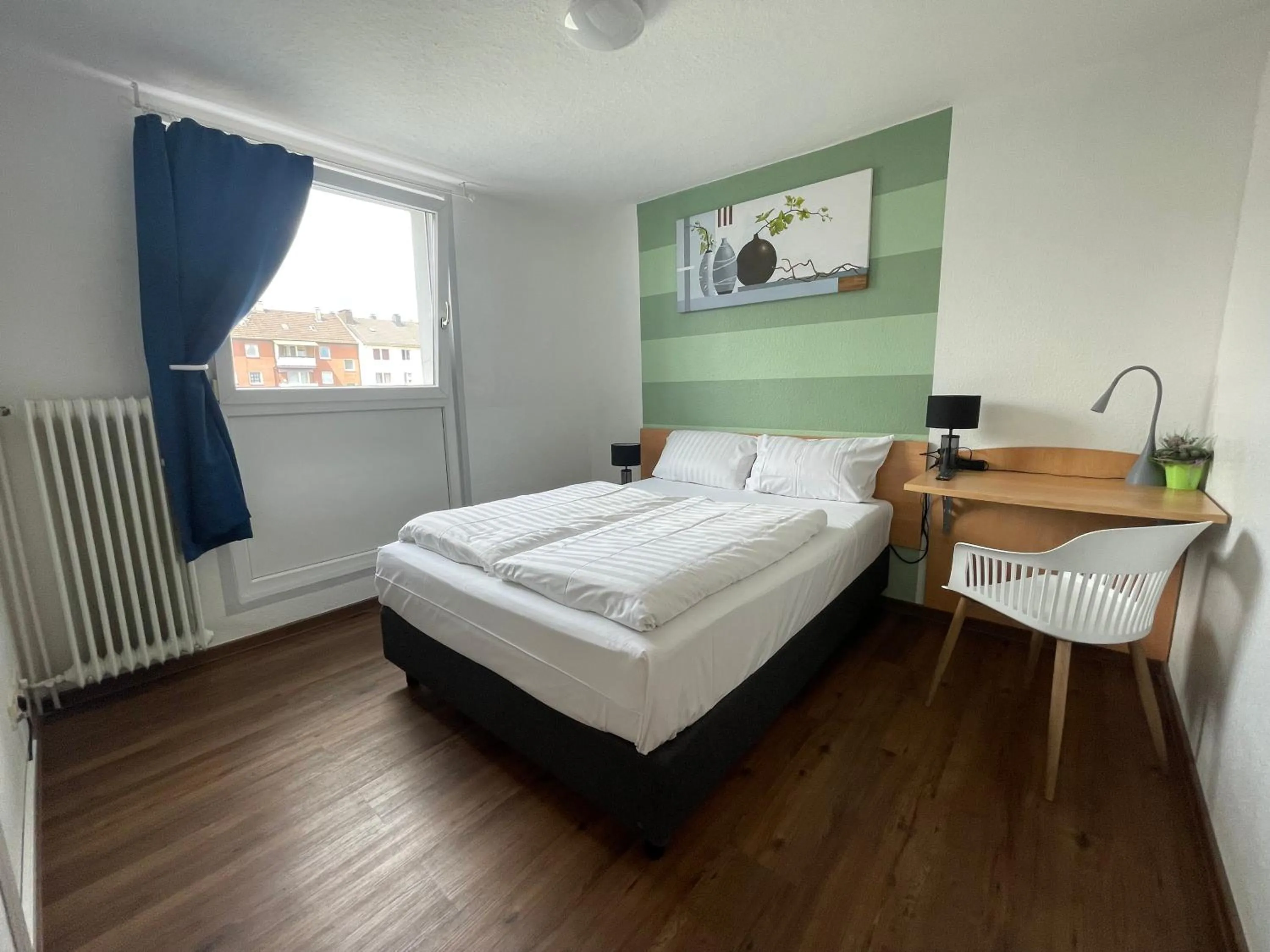 Photo of the whole room, Bed in Residenz Hotel Wuppertal