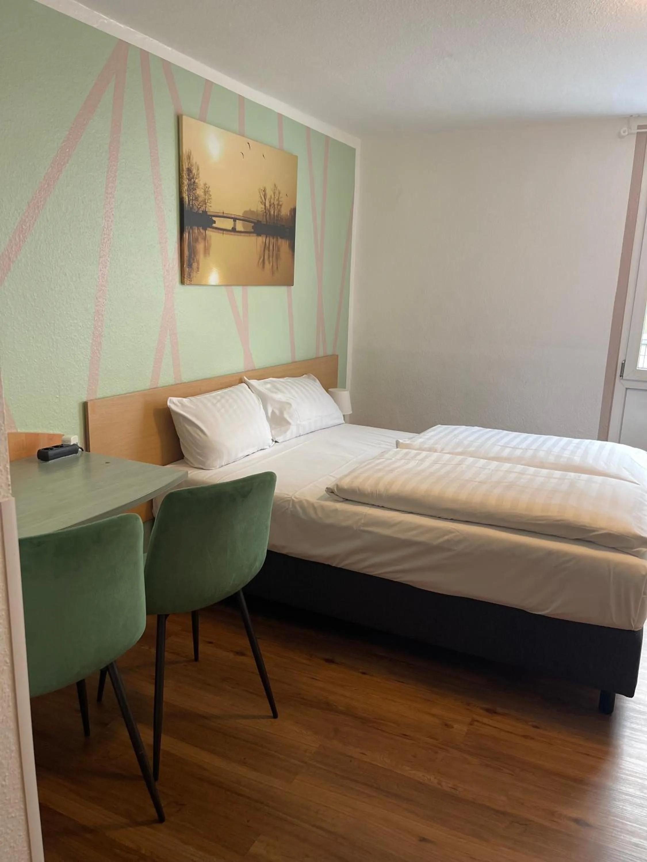 Bed in Residenz Hotel Wuppertal