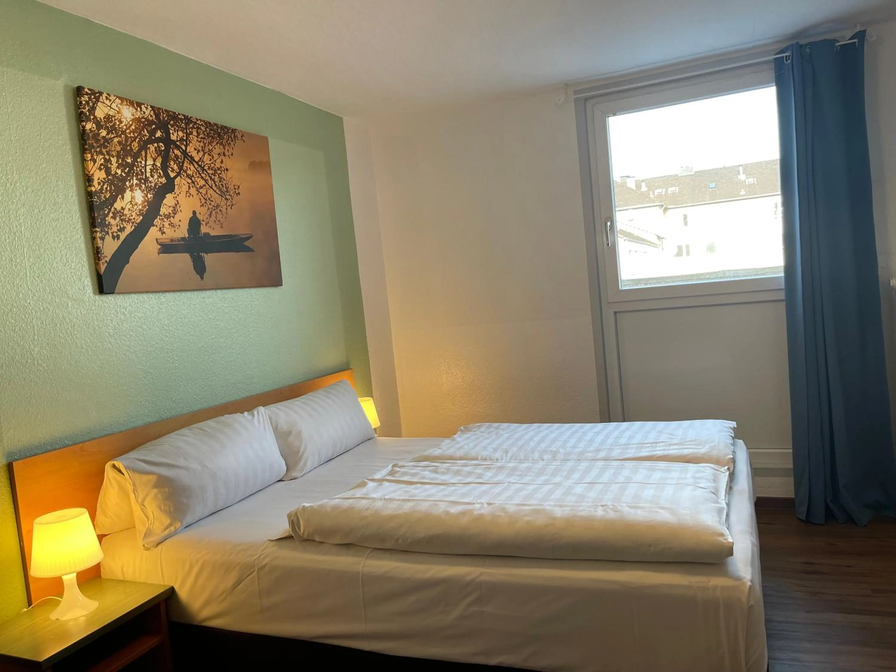 Bed in Residenz Hotel Wuppertal