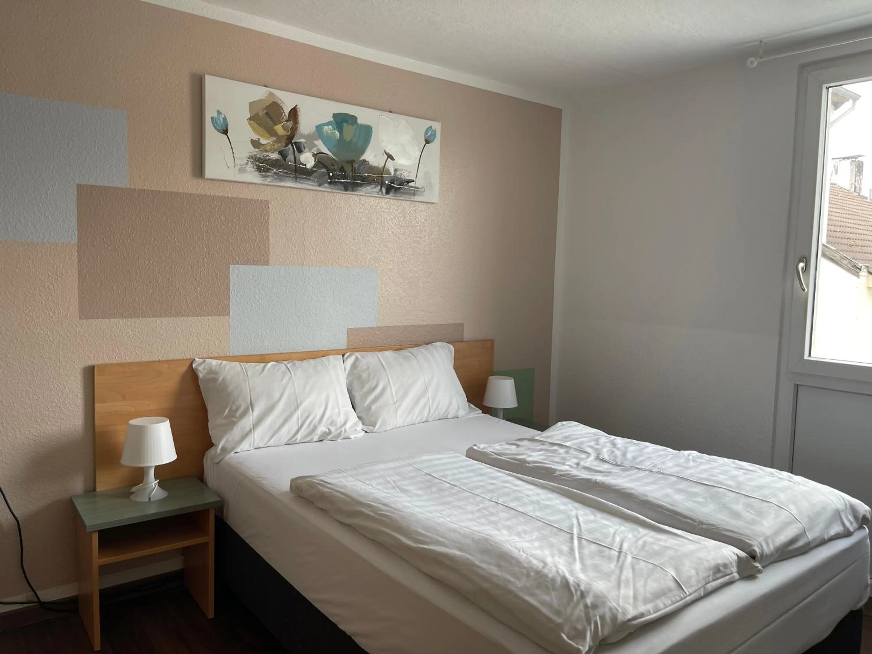 Bed in Residenz Hotel Wuppertal