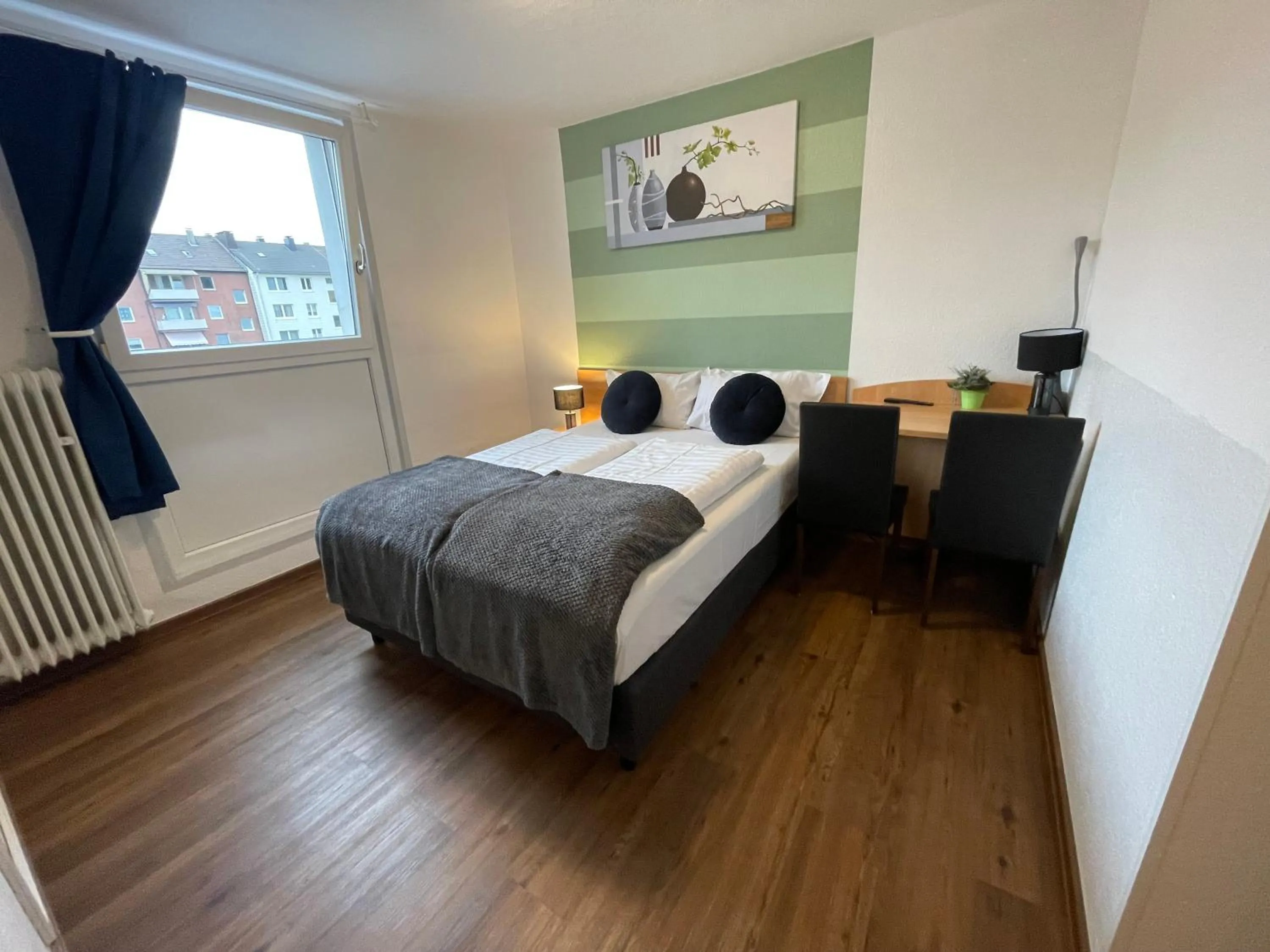 Bed in Residenz Hotel Wuppertal