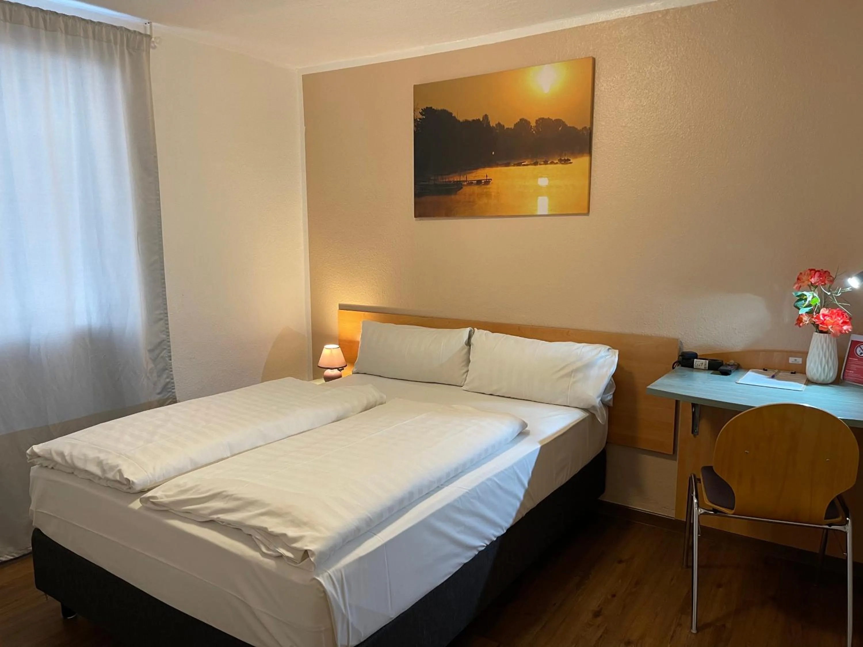 Bed in Residenz Hotel Wuppertal