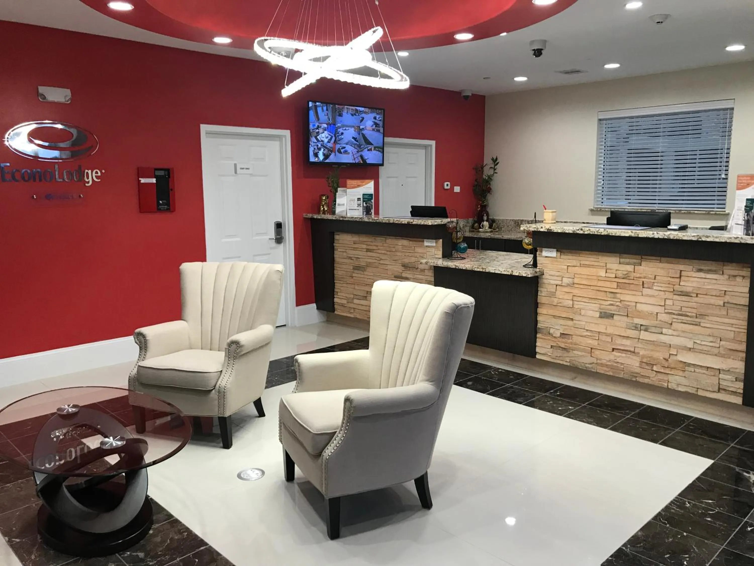 Lobby or reception in Econo Lodge Inn & Suites Houston Willowbrook