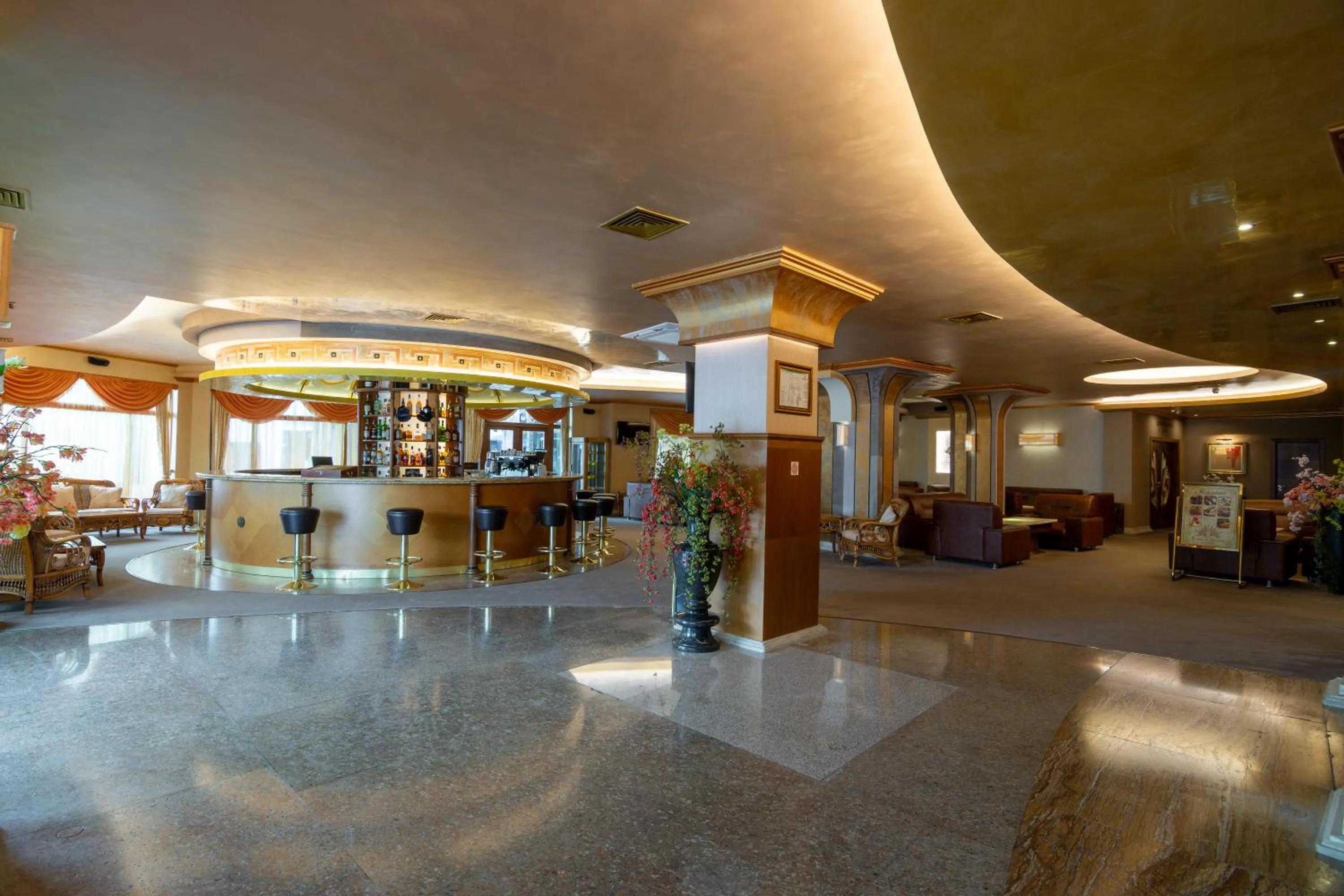 Lobby or reception in Hotel Mistral