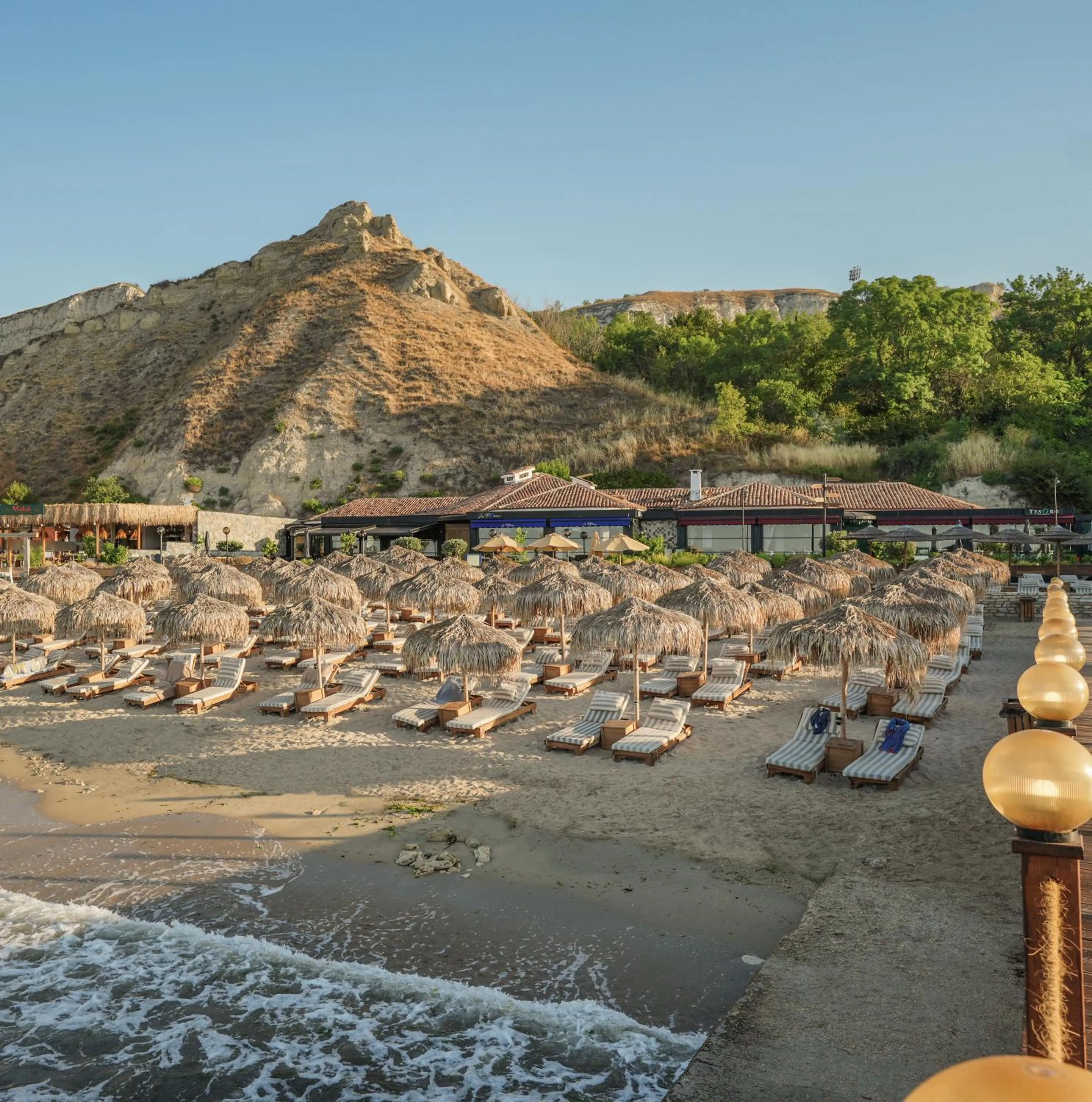 Beach in Hotel Mistral