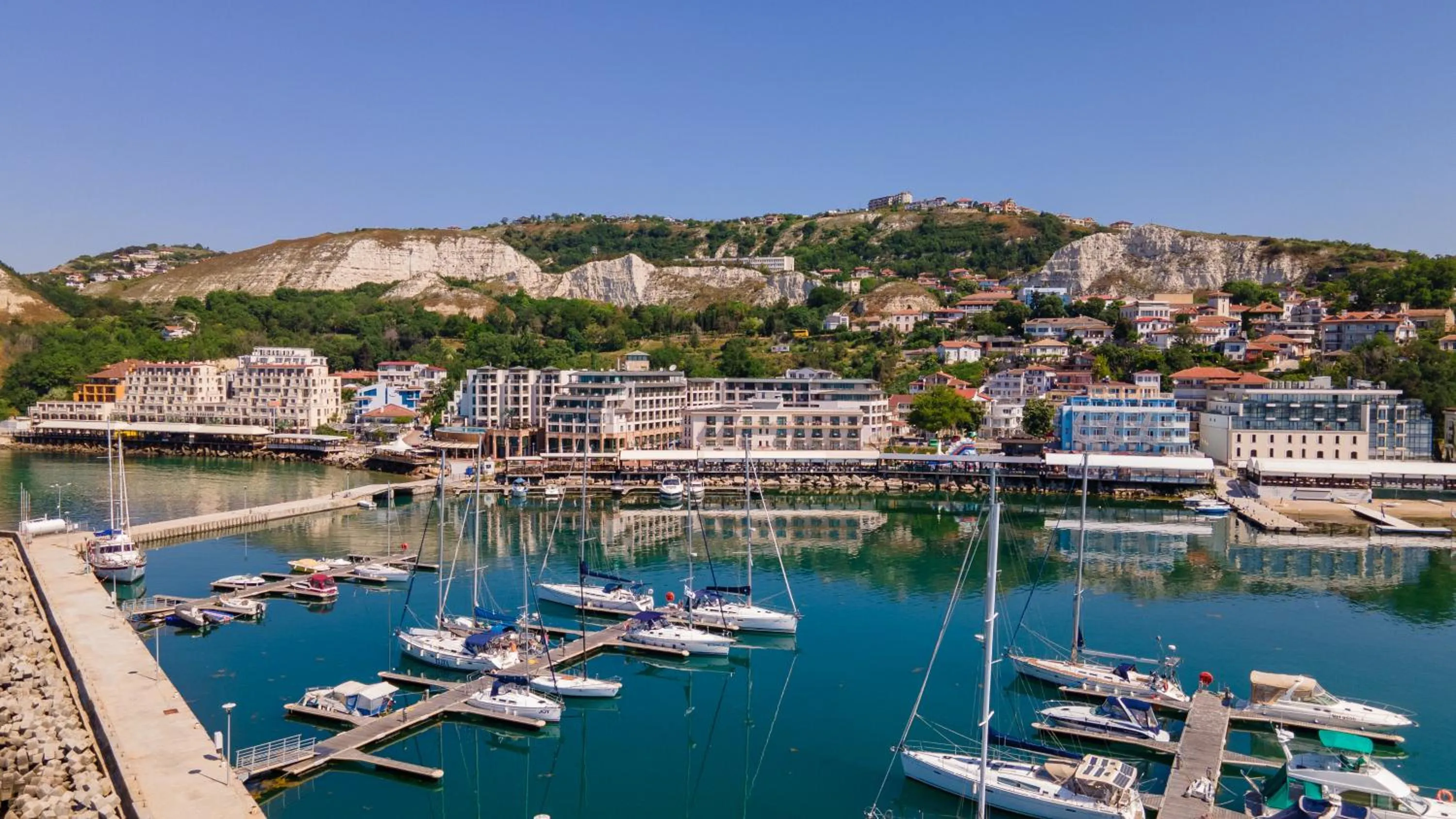 Bird's eye view in Hotel Mistral