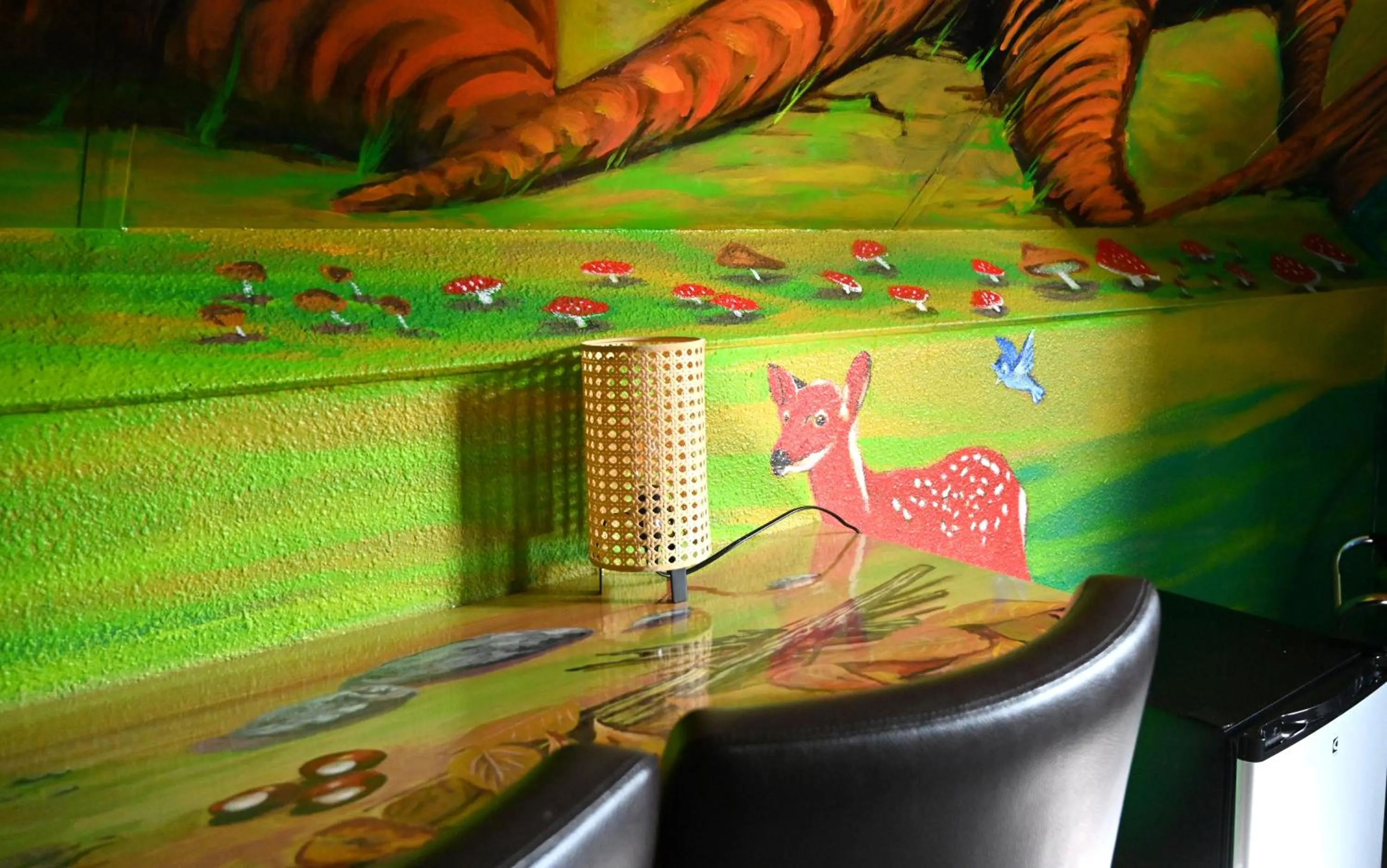 Decorative detail in Drouwenerzand Hotel