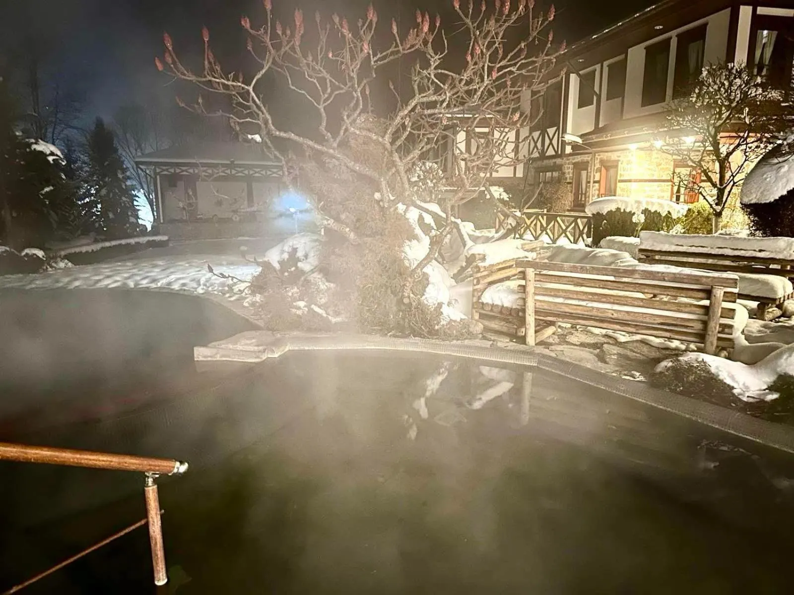 Swimming pool in SPA Hotel Ismena