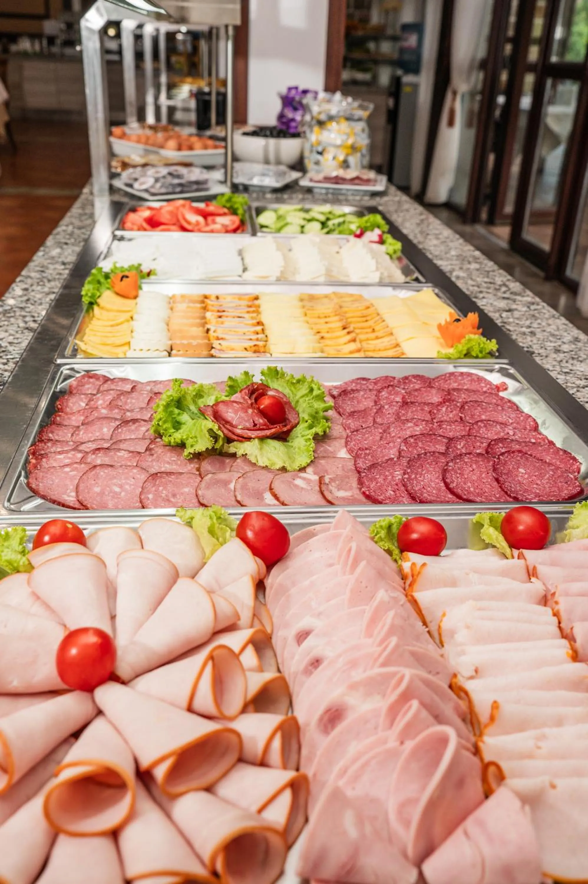 Buffet breakfast in SPA Hotel Ismena