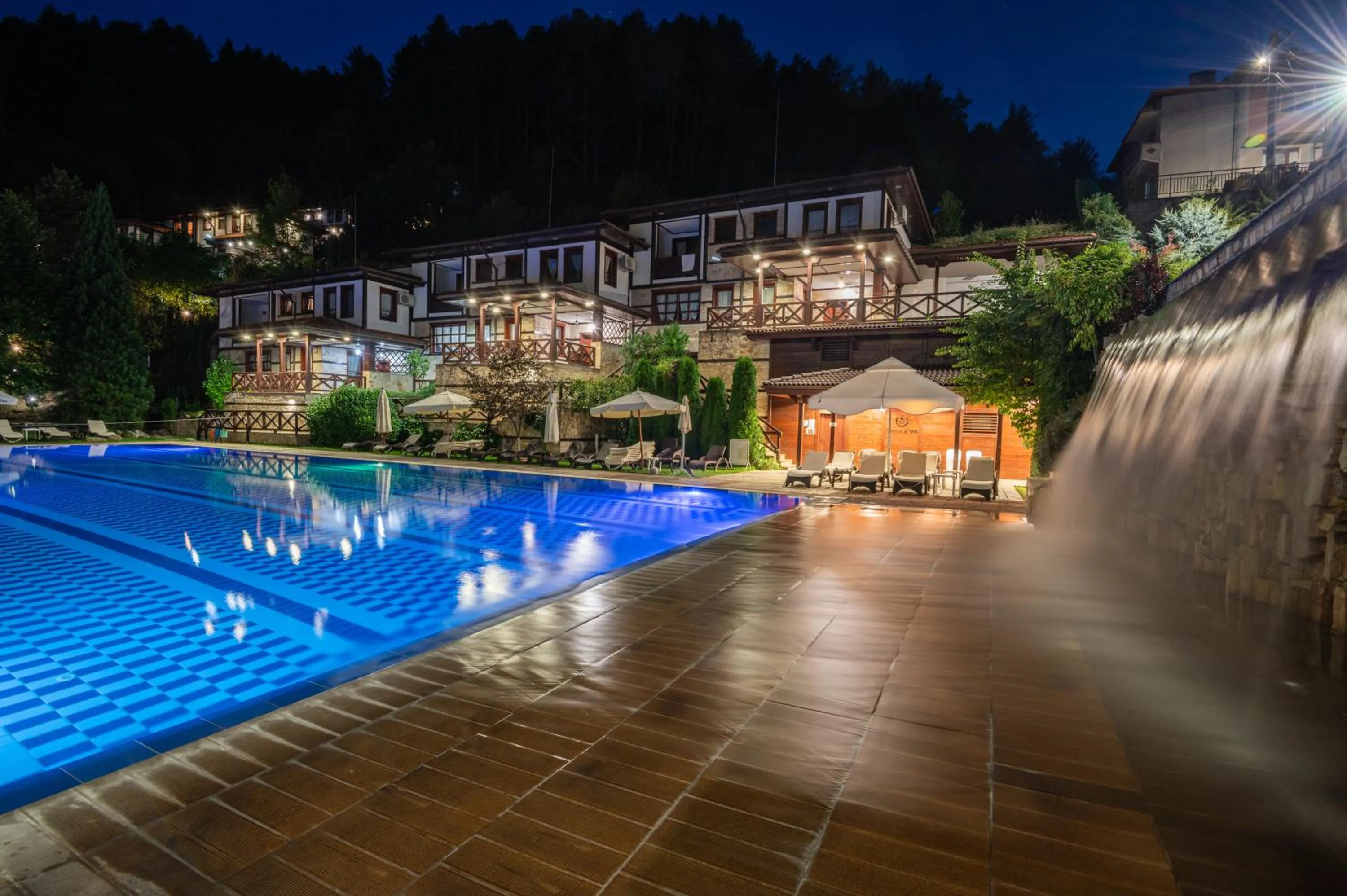 Property building in SPA Hotel Ismena