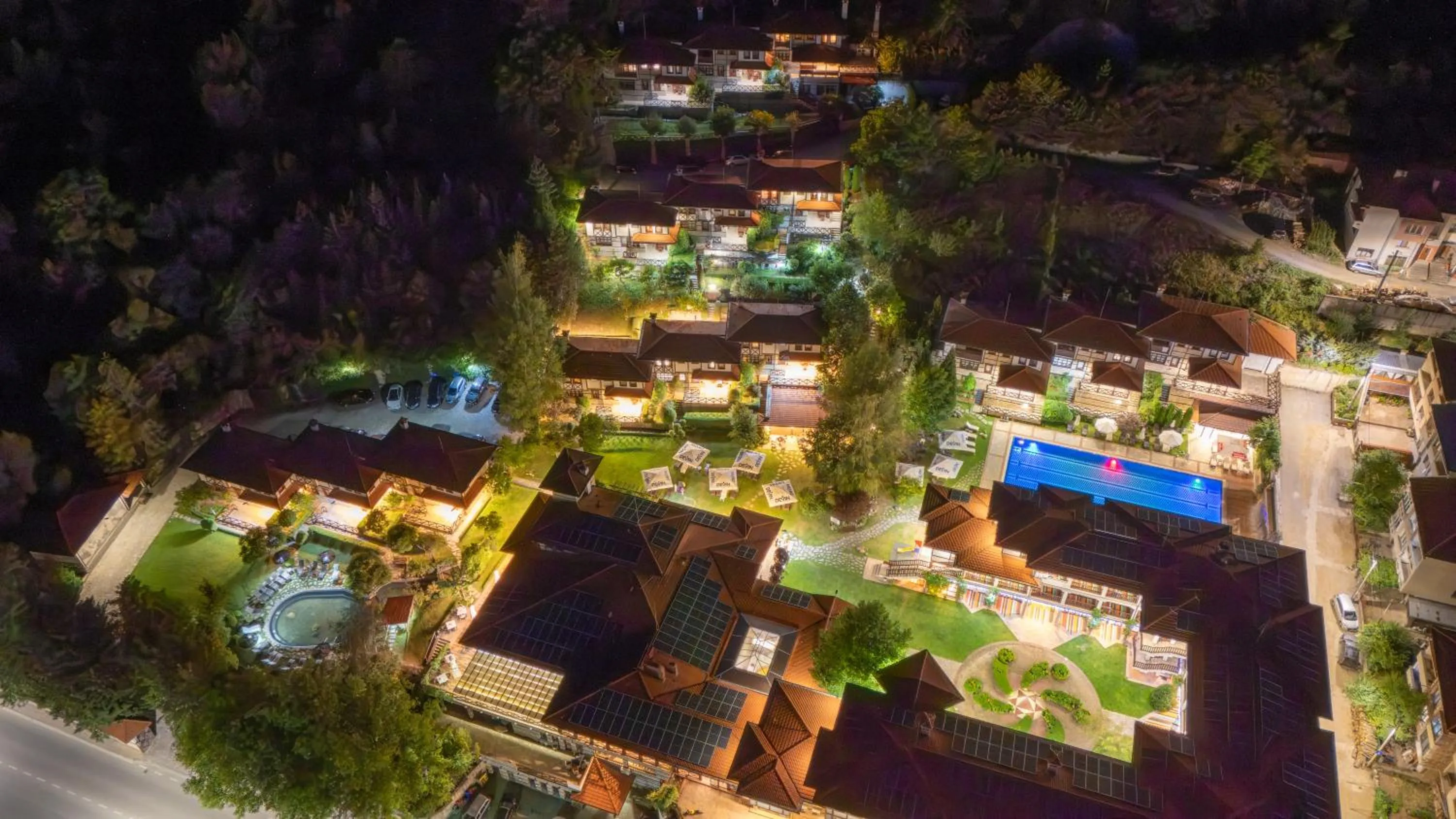 Property building in SPA Hotel Ismena