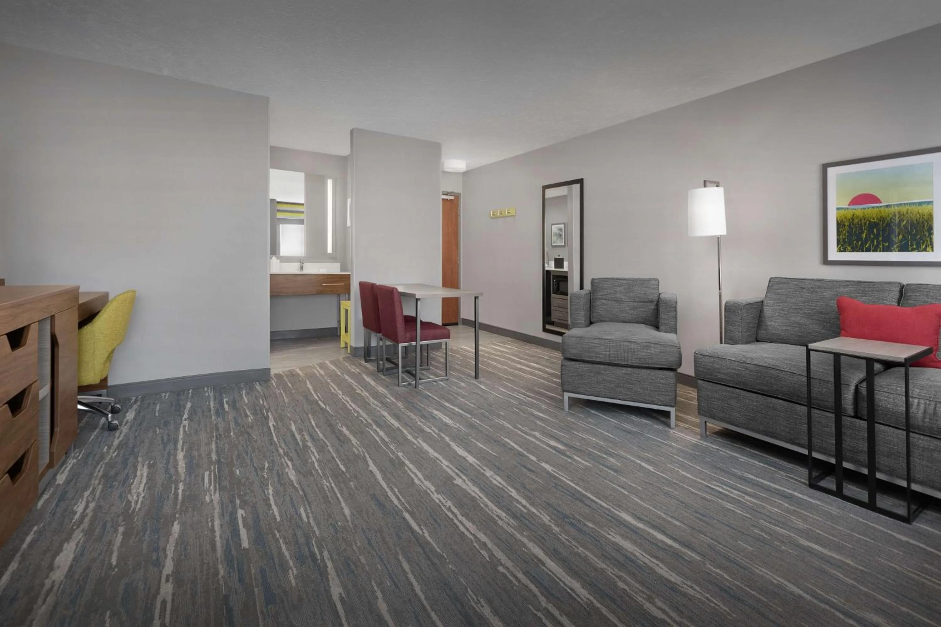 Living room in Hampton Inn Waterloo