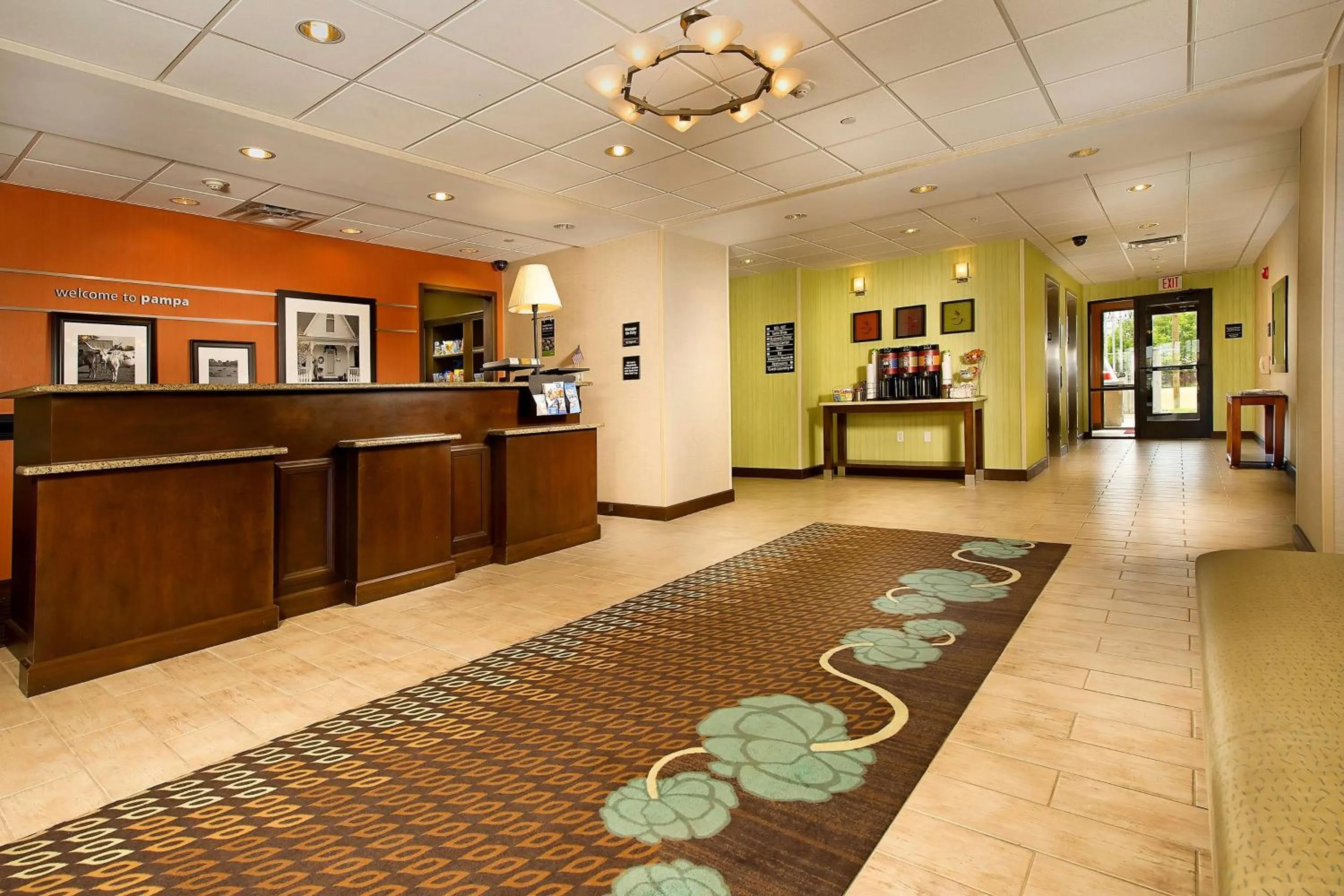 Lobby or reception in Hampton Inn Pampa