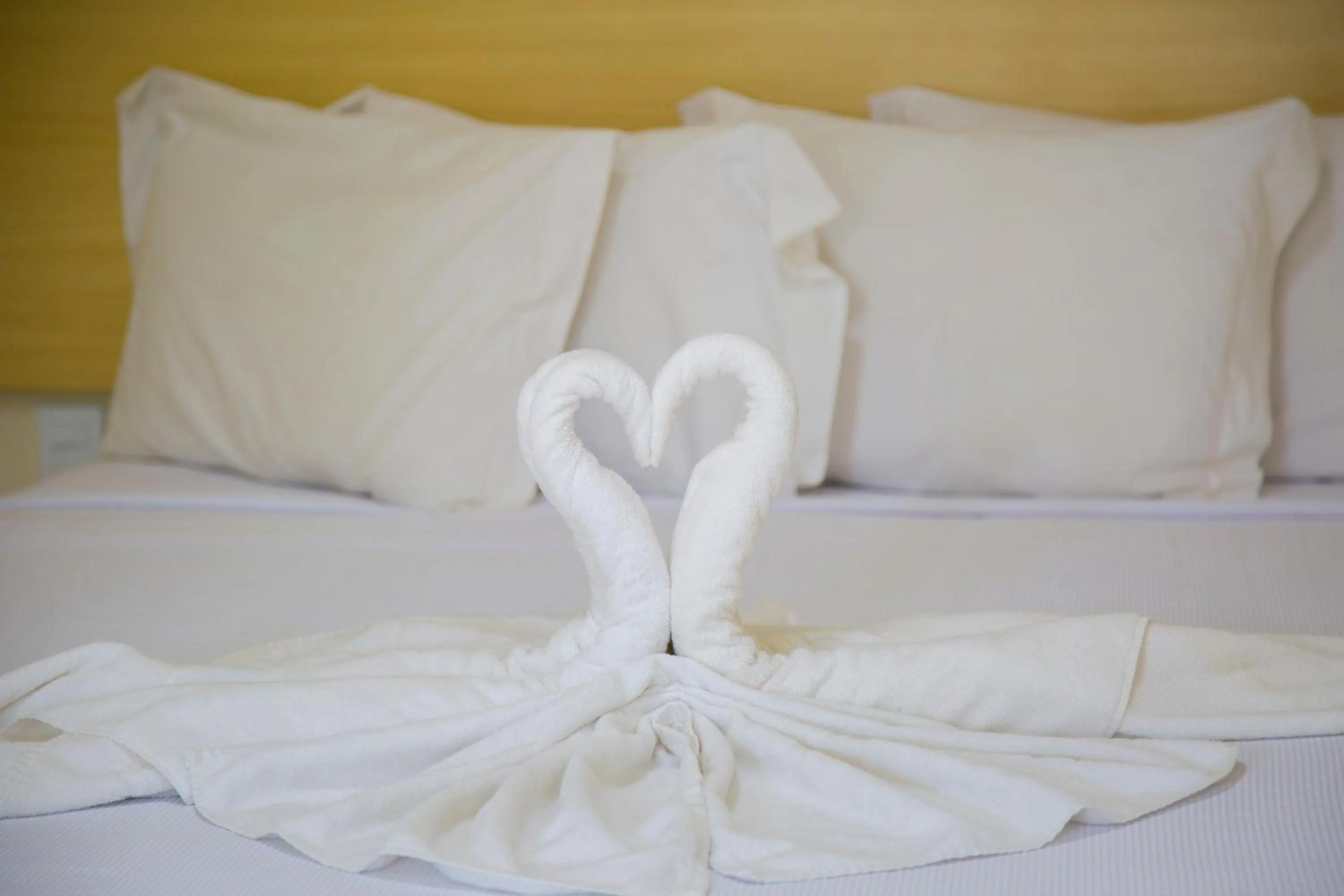 Bed in Hotel Parque das Aguas