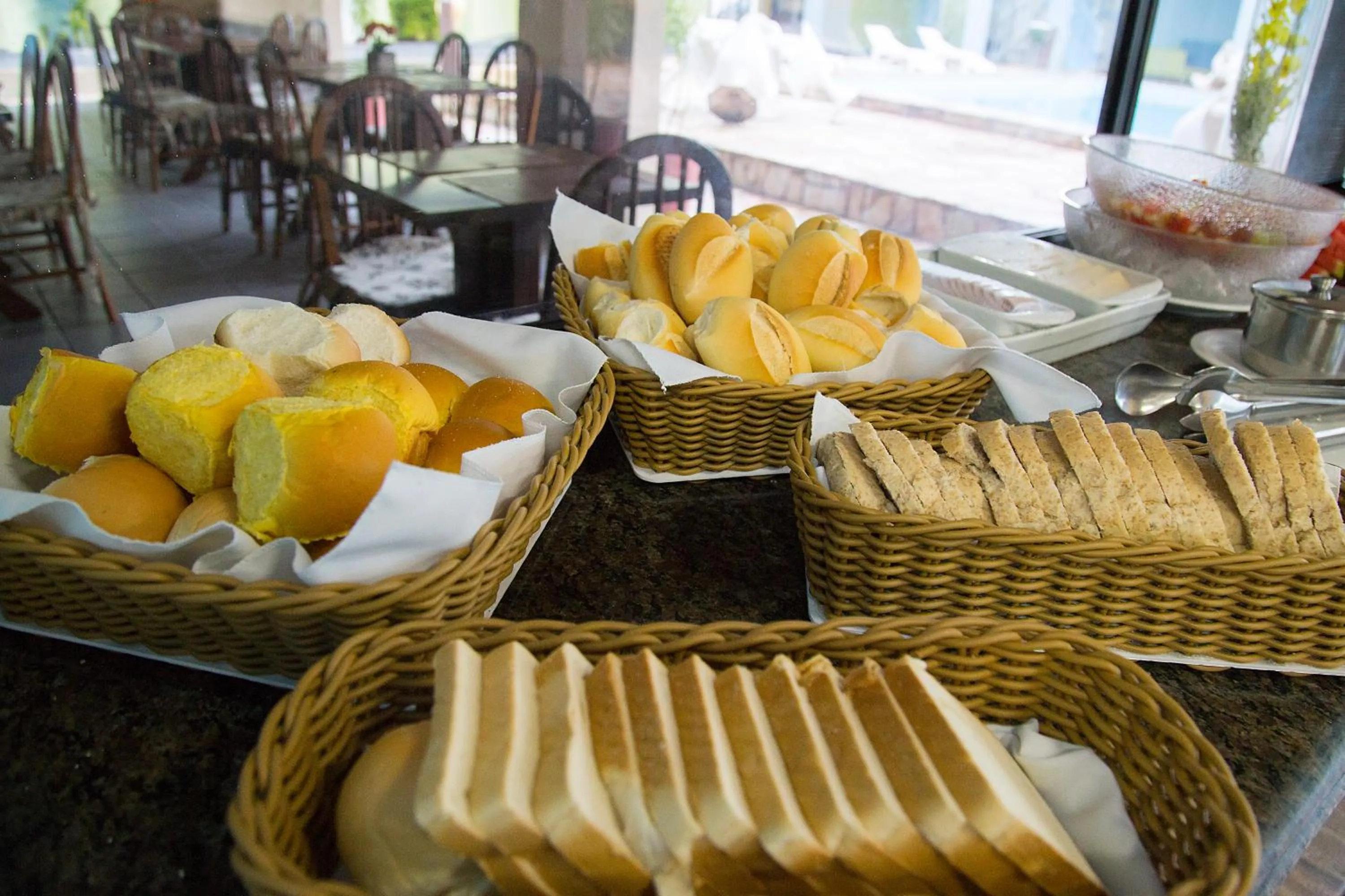 Continental breakfast in Hotel Parque das Aguas