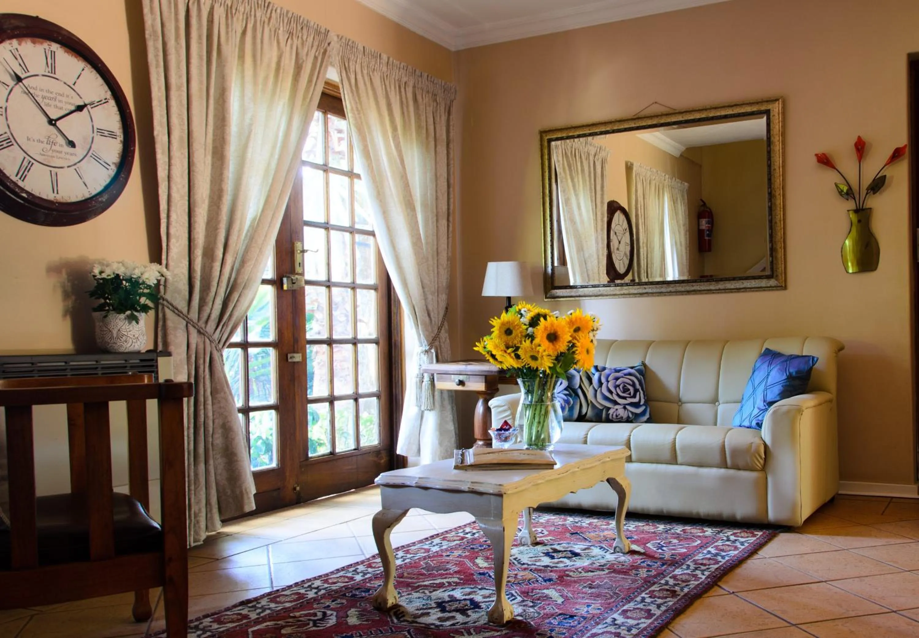 Seating area in Irene B&B