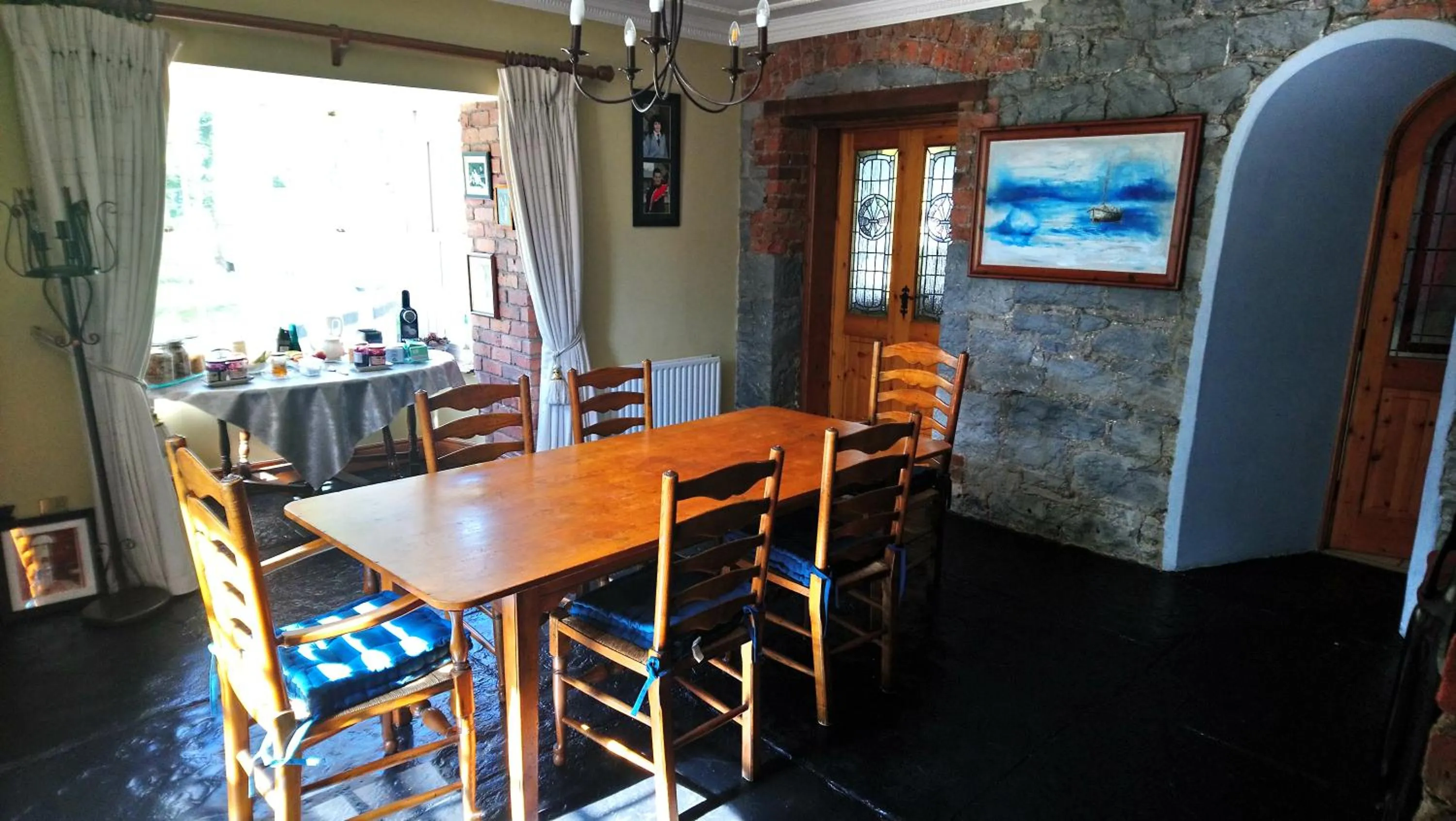 Dining area in Knockaderry House