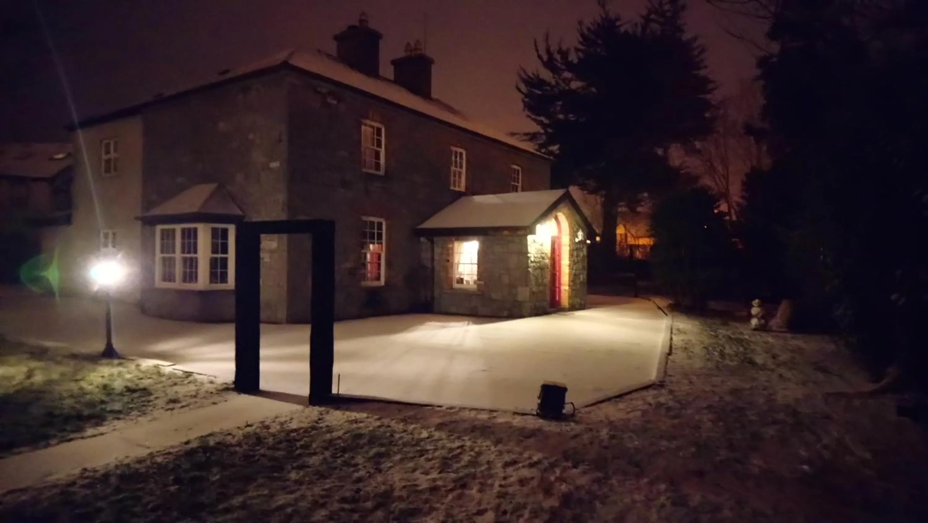 Winter in Knockaderry House