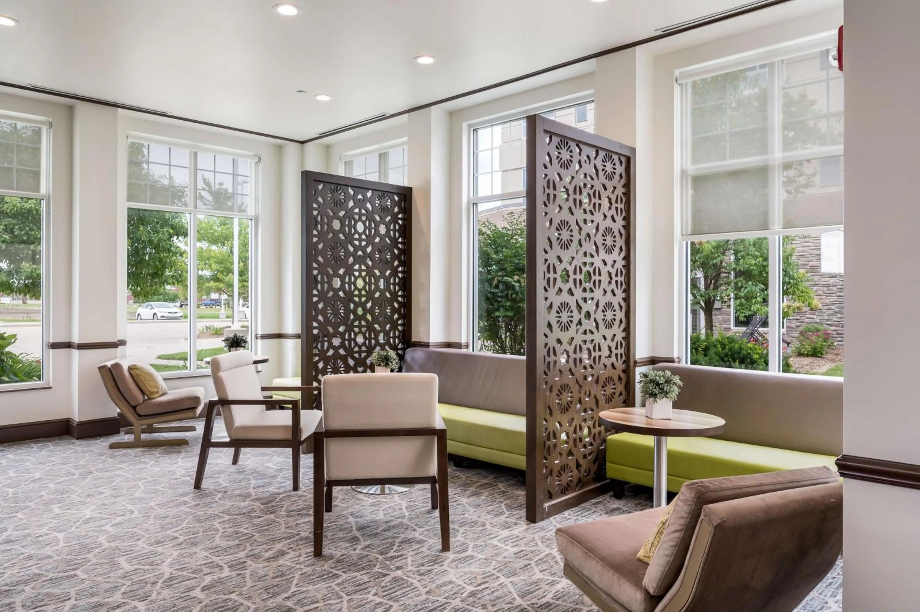 Lobby or reception in Hilton Garden Inn Ames