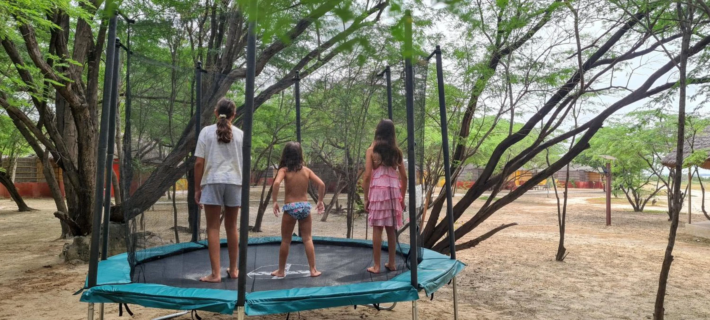 Children play ground in Campement Hakuna Lodge