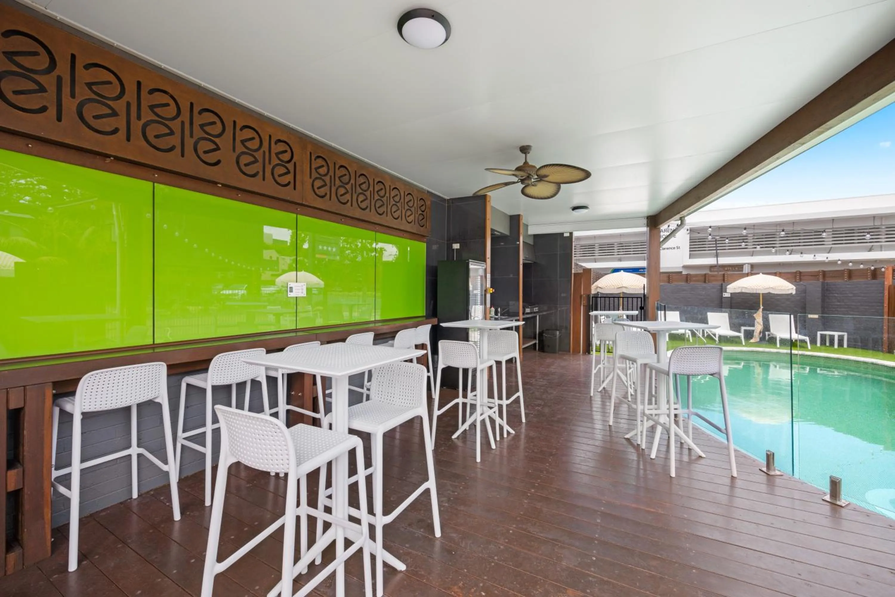 BBQ facilities in El Motor Inn