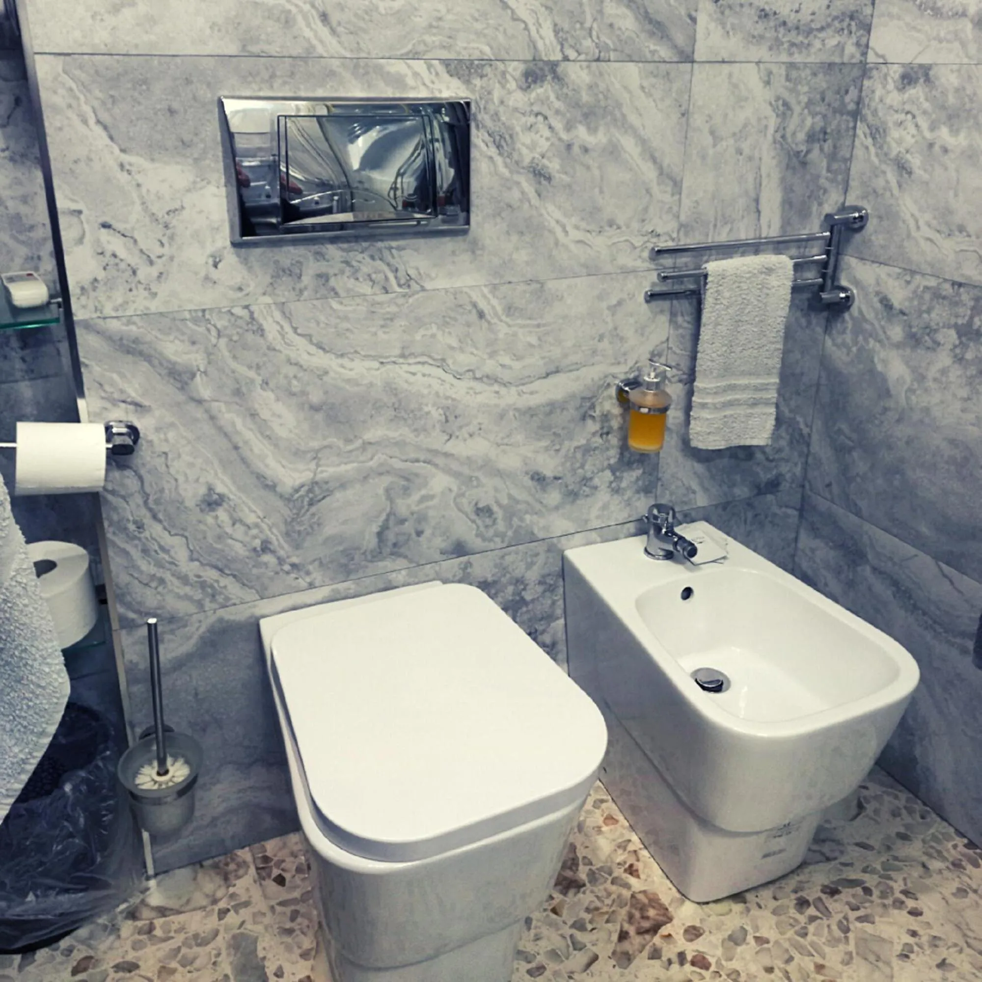 Bathroom in Lussuoso B&B