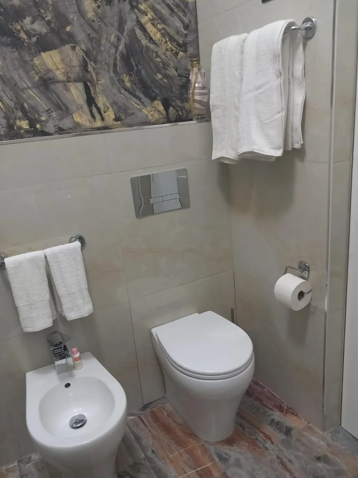 Toilet in Lussuoso B&B