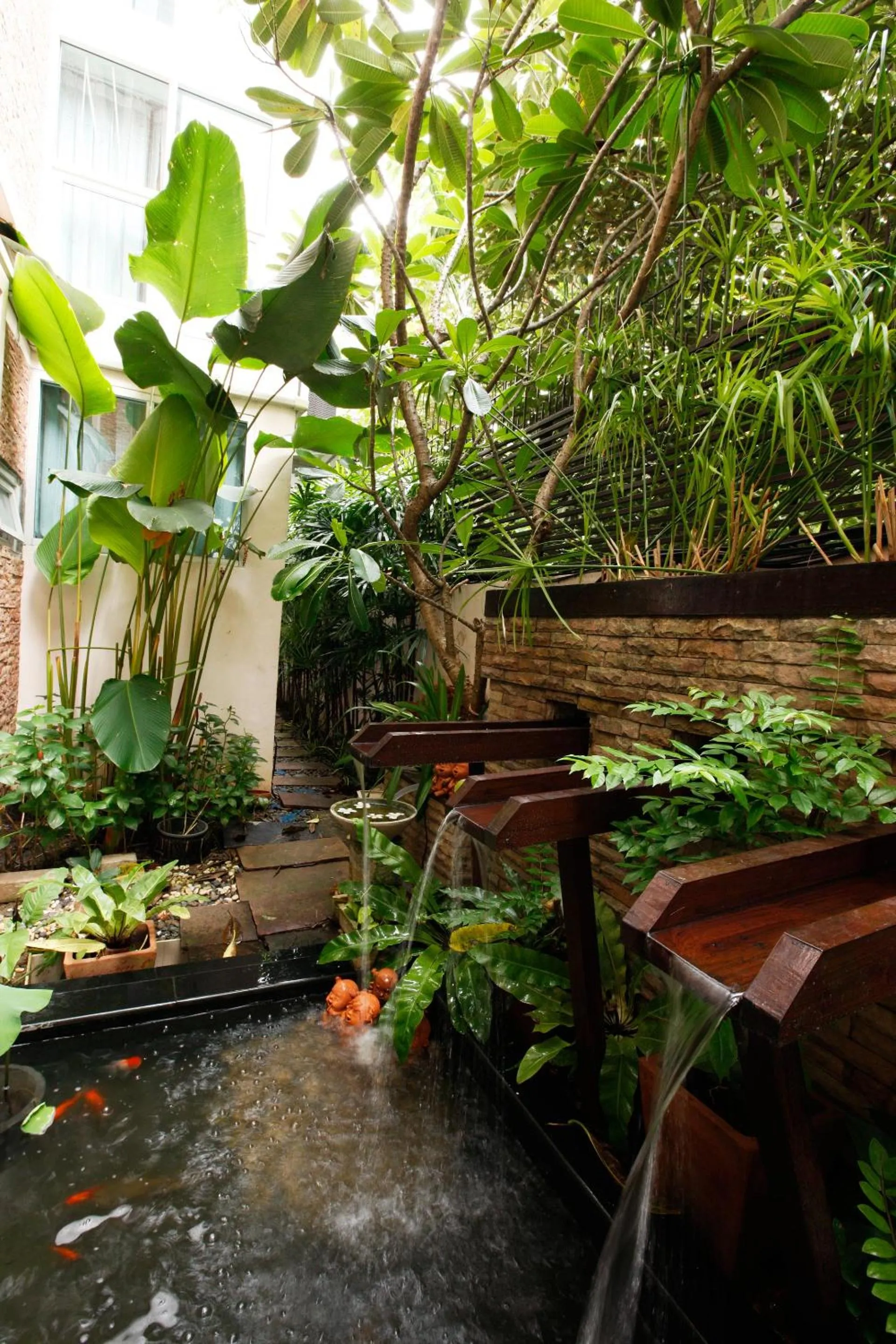 Garden in Mirth Sathorn Hotel